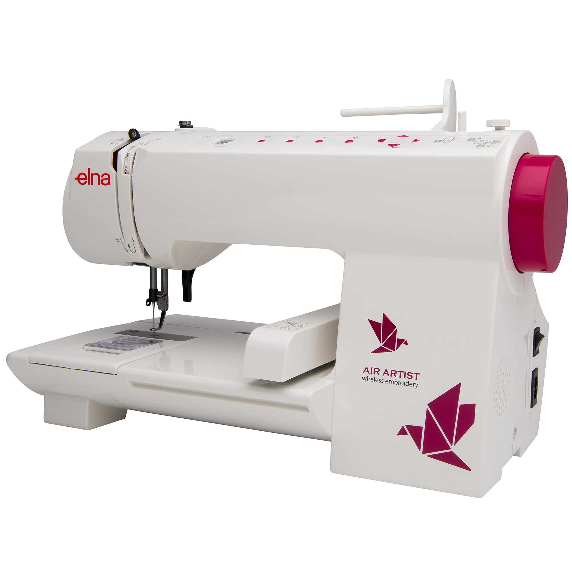 Elna Air Artist WiFi Enabled Embroidery Machine with 260 Built-In Designs and 12 Fonts - Image 10