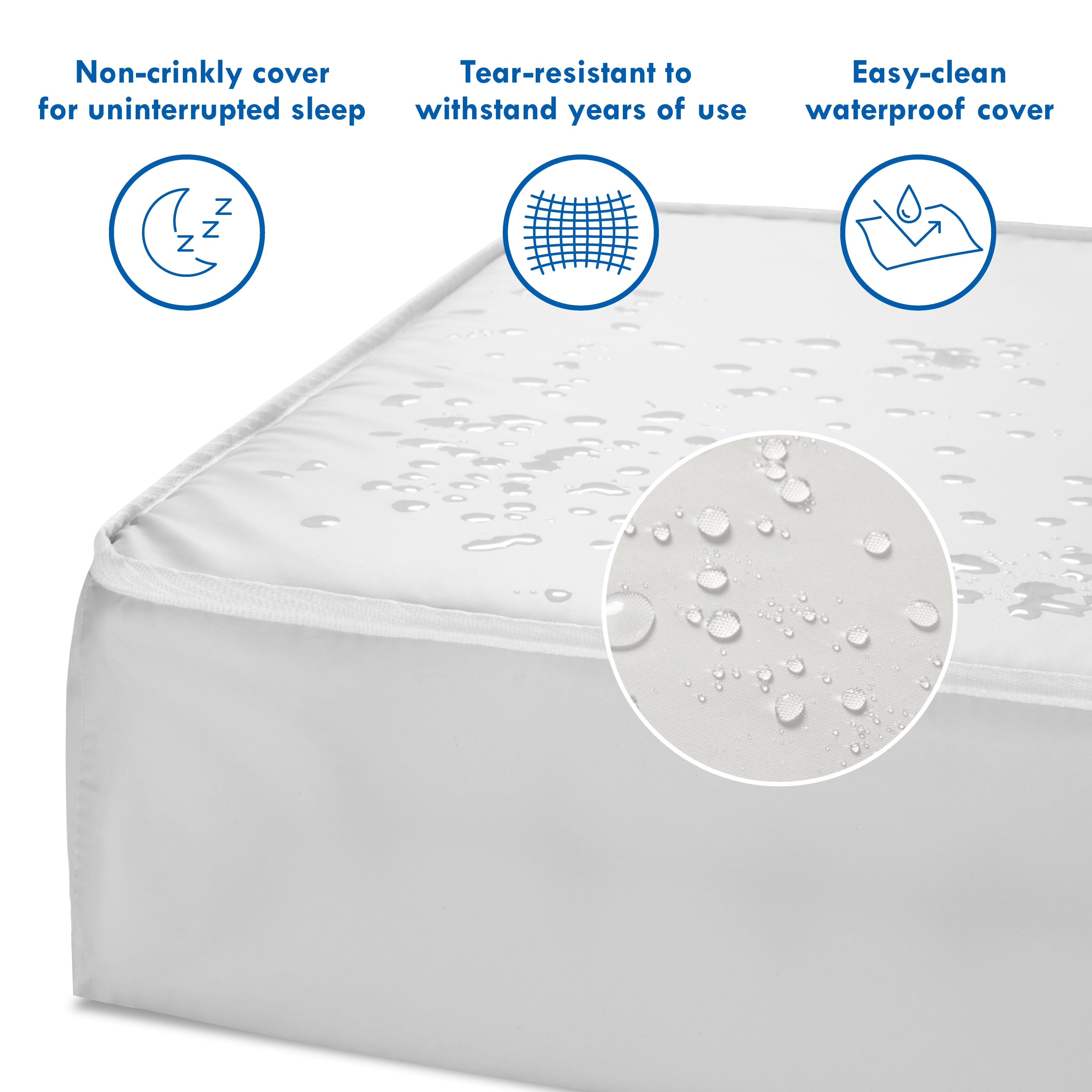 DaVinci Complete Slumber Mini Crib Mattress, Infant and Toddler - Image 3