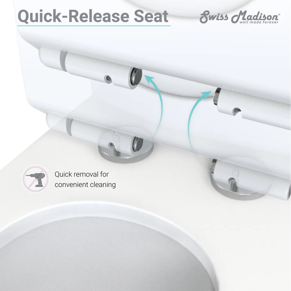 Cache Two-Piece Elongated Toilet Dual-Flush 1.1/1.6 gpf - Image 11