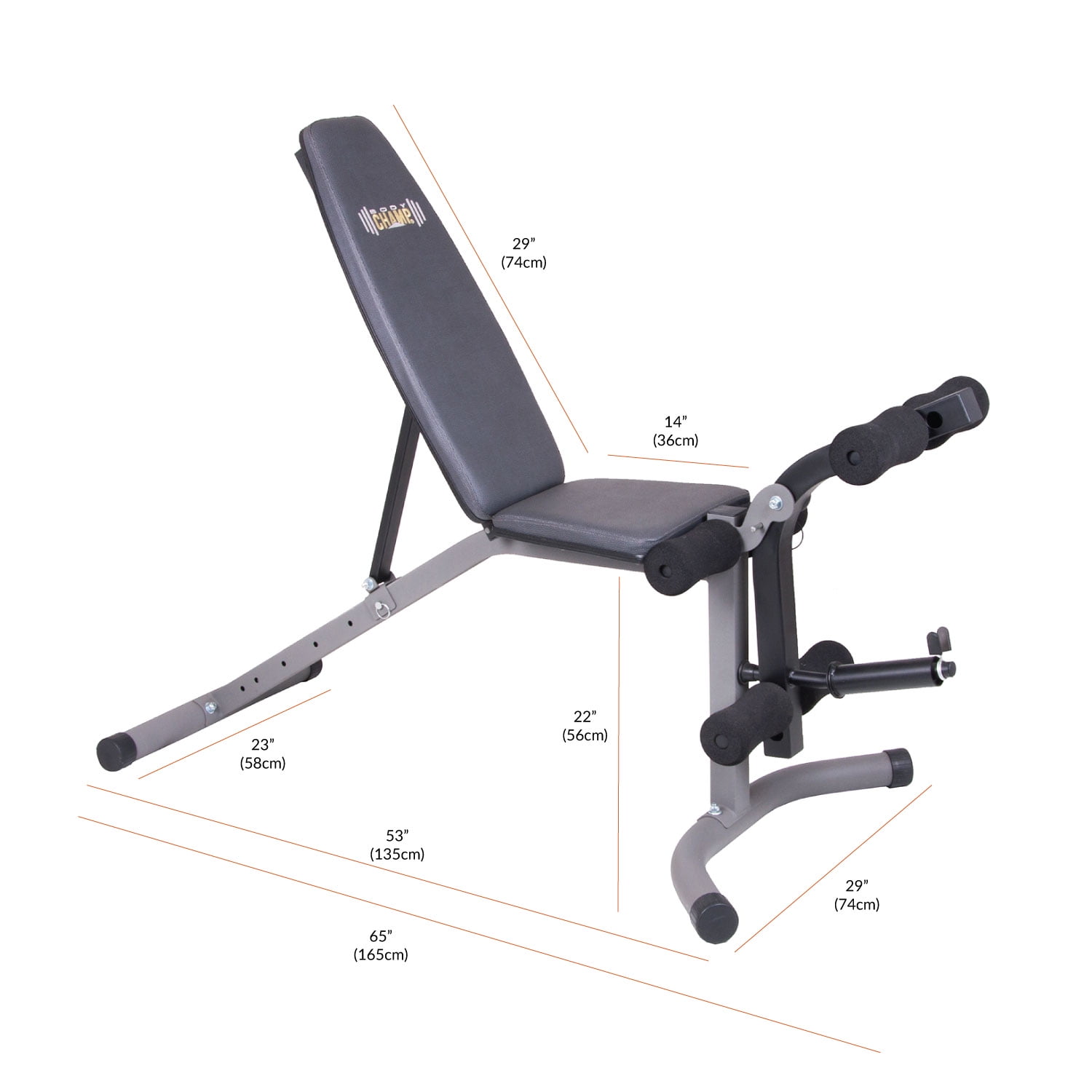 Body Champ BCB3780 Olympic Weight Bench - Image 4