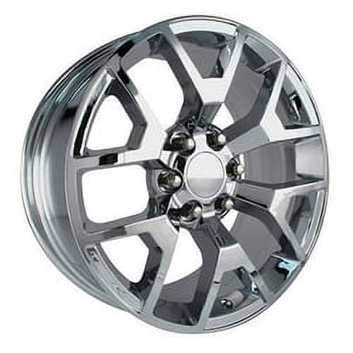 OE Creations Aluminum Rim PR169 24X10in Silver with Machined Spokes Finish, 169S-2415831 - Image 2
