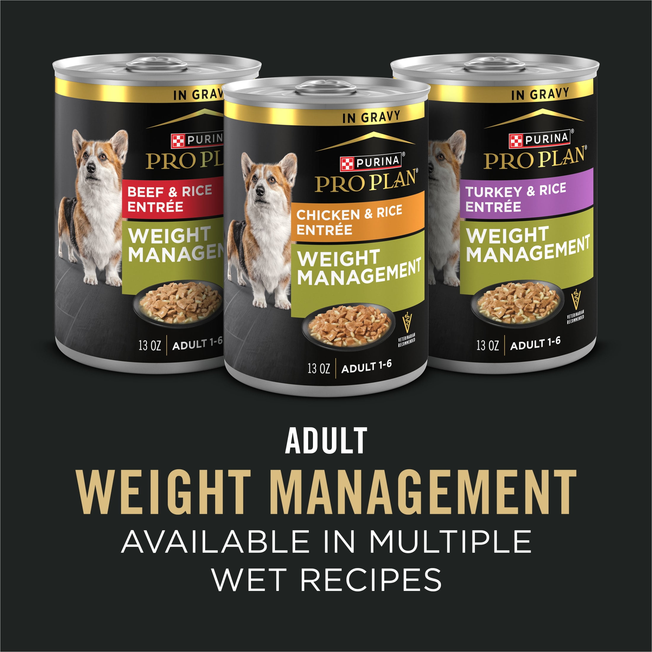 Purina Pro Plan Adult 7 Plus Weight Management Shredded Blend Chicken and Rice Formula Dog Food Senior Formula, 34 lb Bag - Image 7