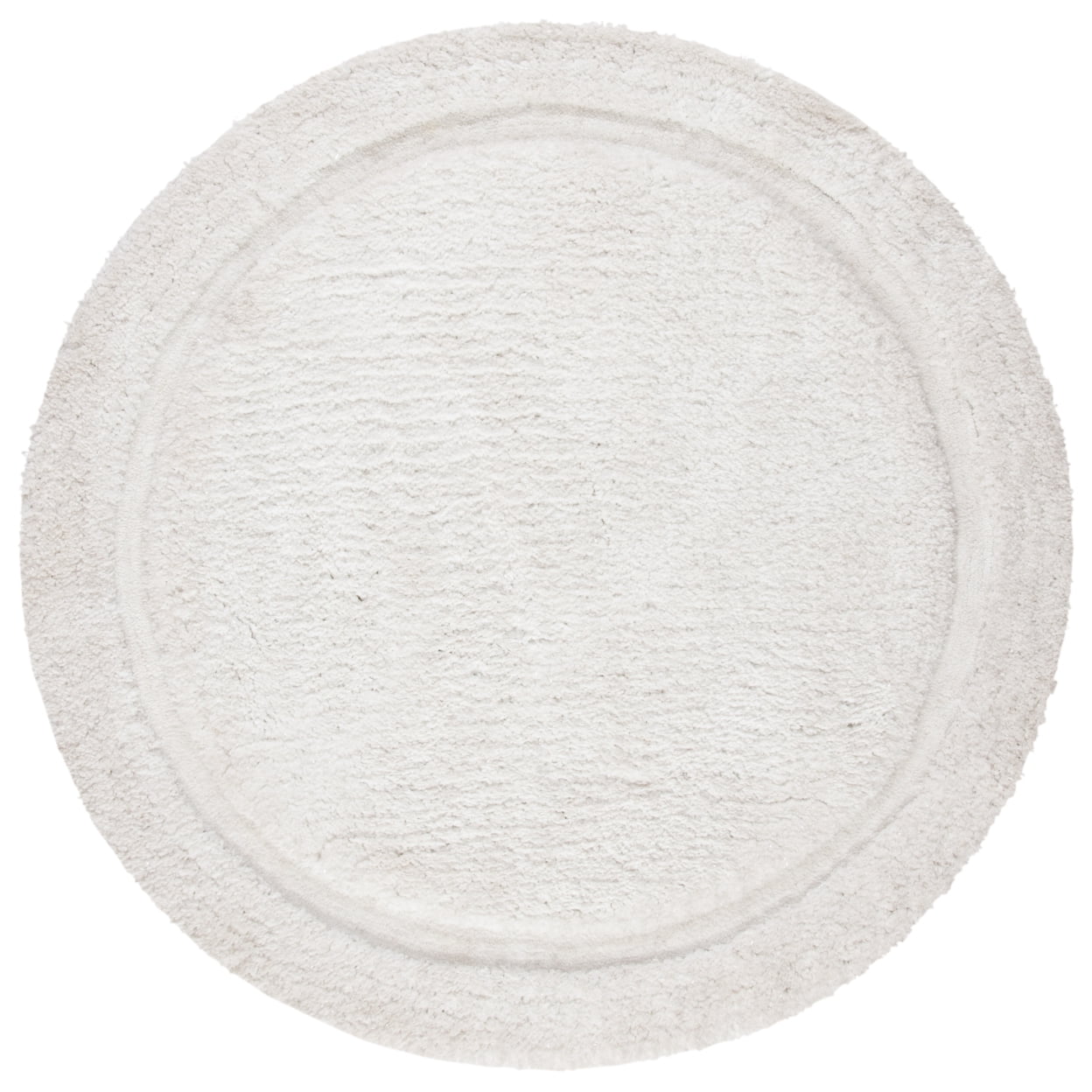 SAFAVIEH Glamour Douglas Solid Shag Area Rug, Ivory, 5' x 8' - Image 10