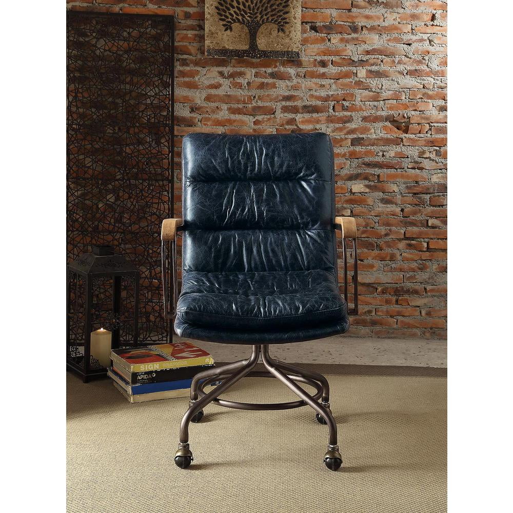 Acme Furniture Harry Office Chair, Vintage Whiskey Leather - Image 4