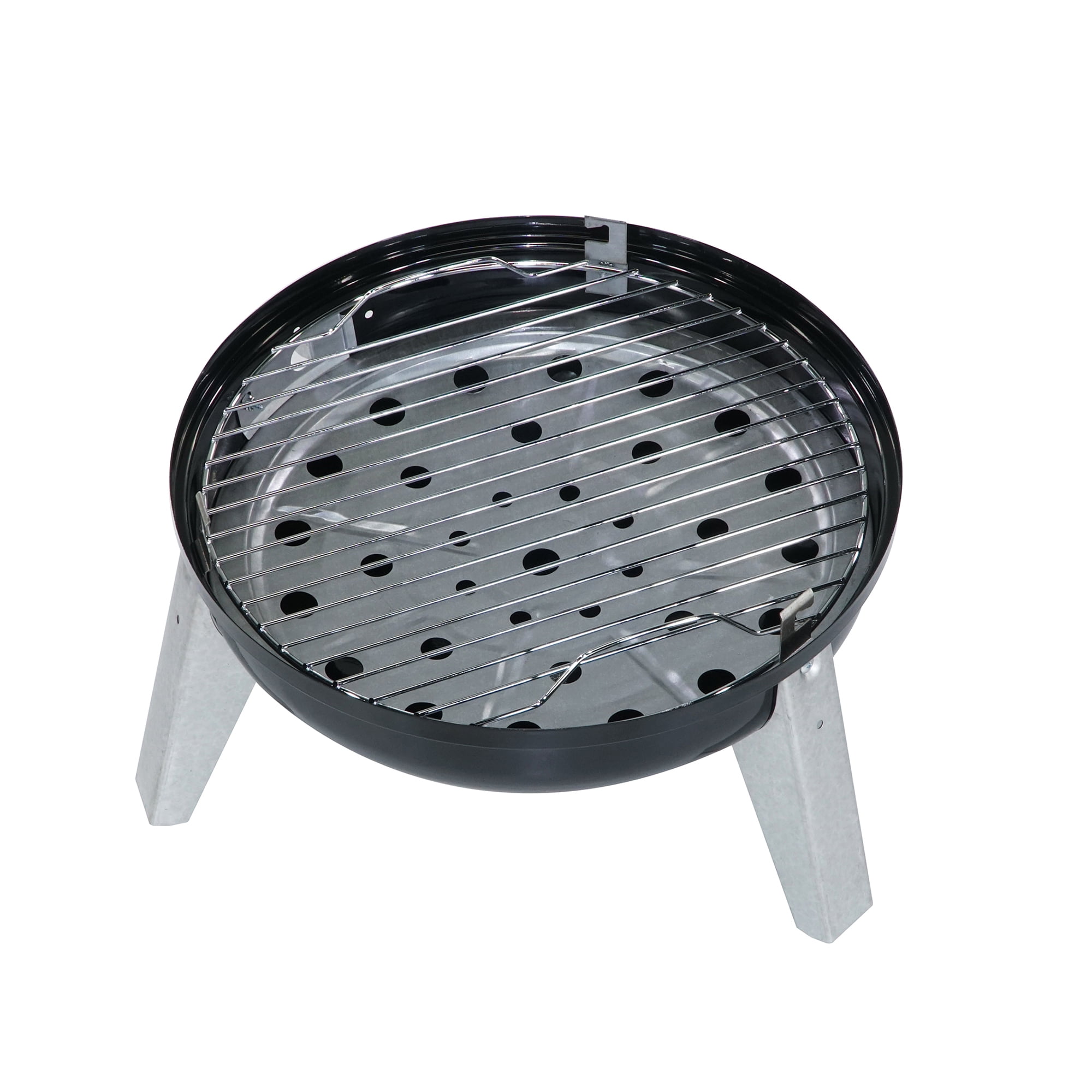 Americana Lock 'N Go Portable Steel Charcoal Grill - Black - Image 8