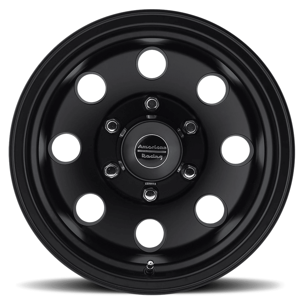 American Racing Aluminum Rim AR172 BAJA 15X7in Satin Black Finish, AR1725765B - Image 2