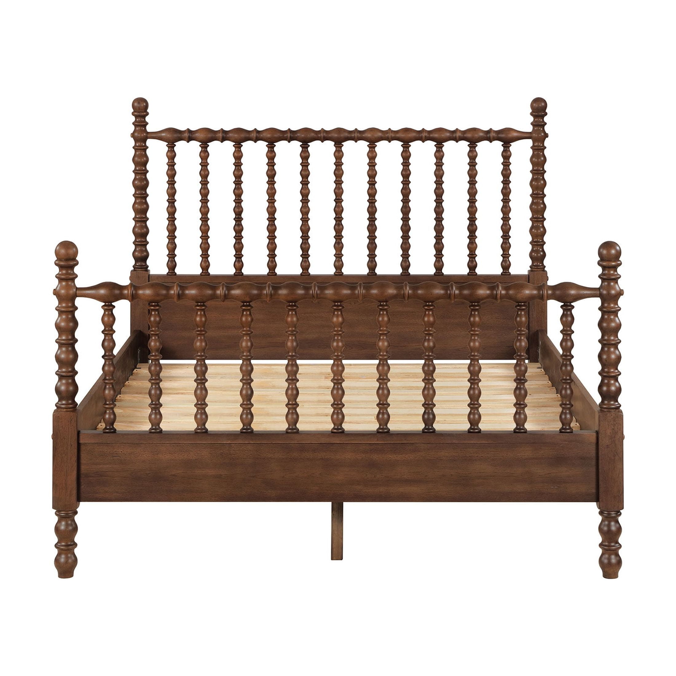 Pioneer Woman Harper Queen-Size Spindle Bed, Homestead Brown - Image 7