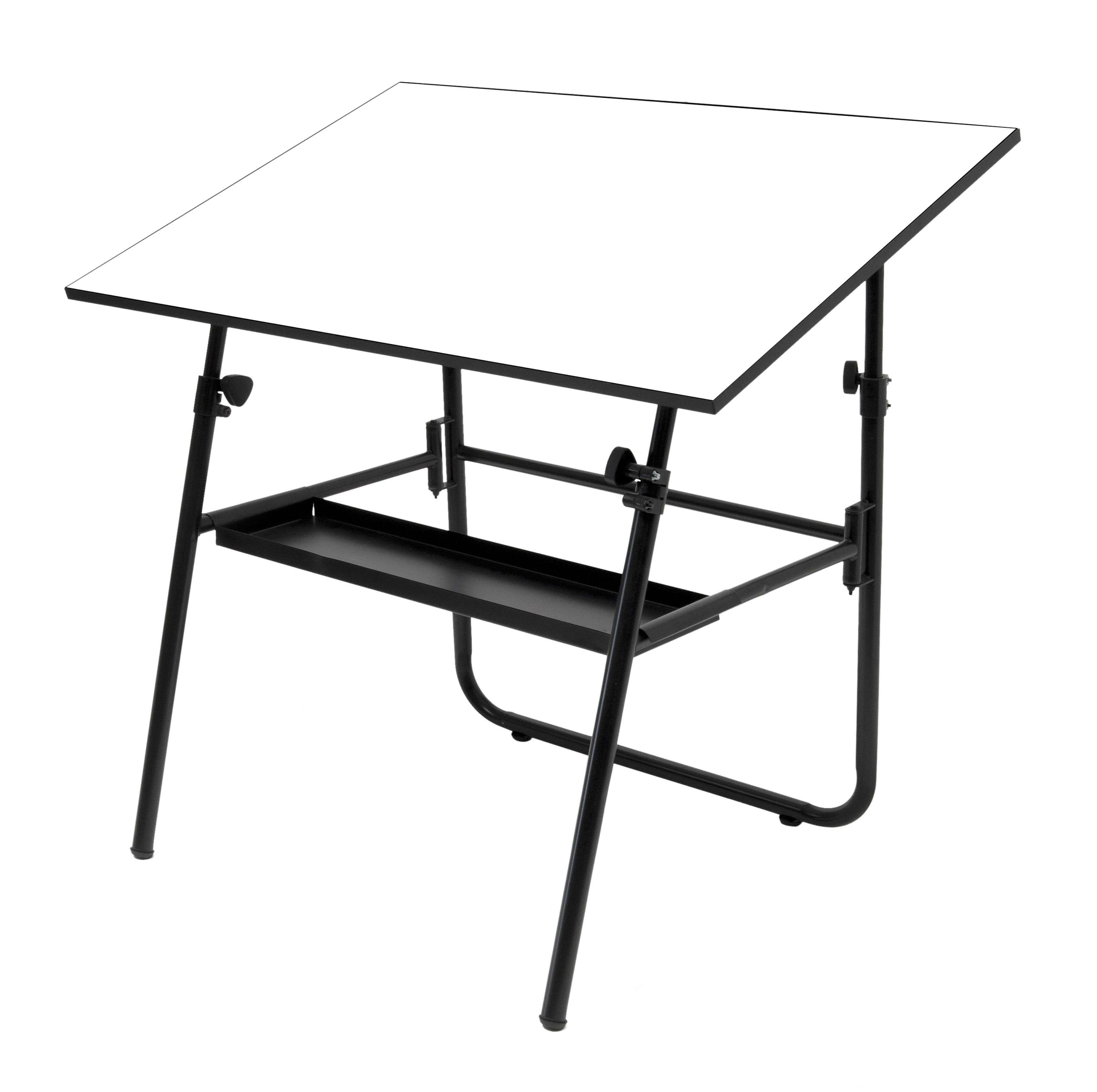 Studio Designs Folding Ultima Drafting Table with Adjustable Fold-A-Way Base and 42"x 30" Top - Image 2
