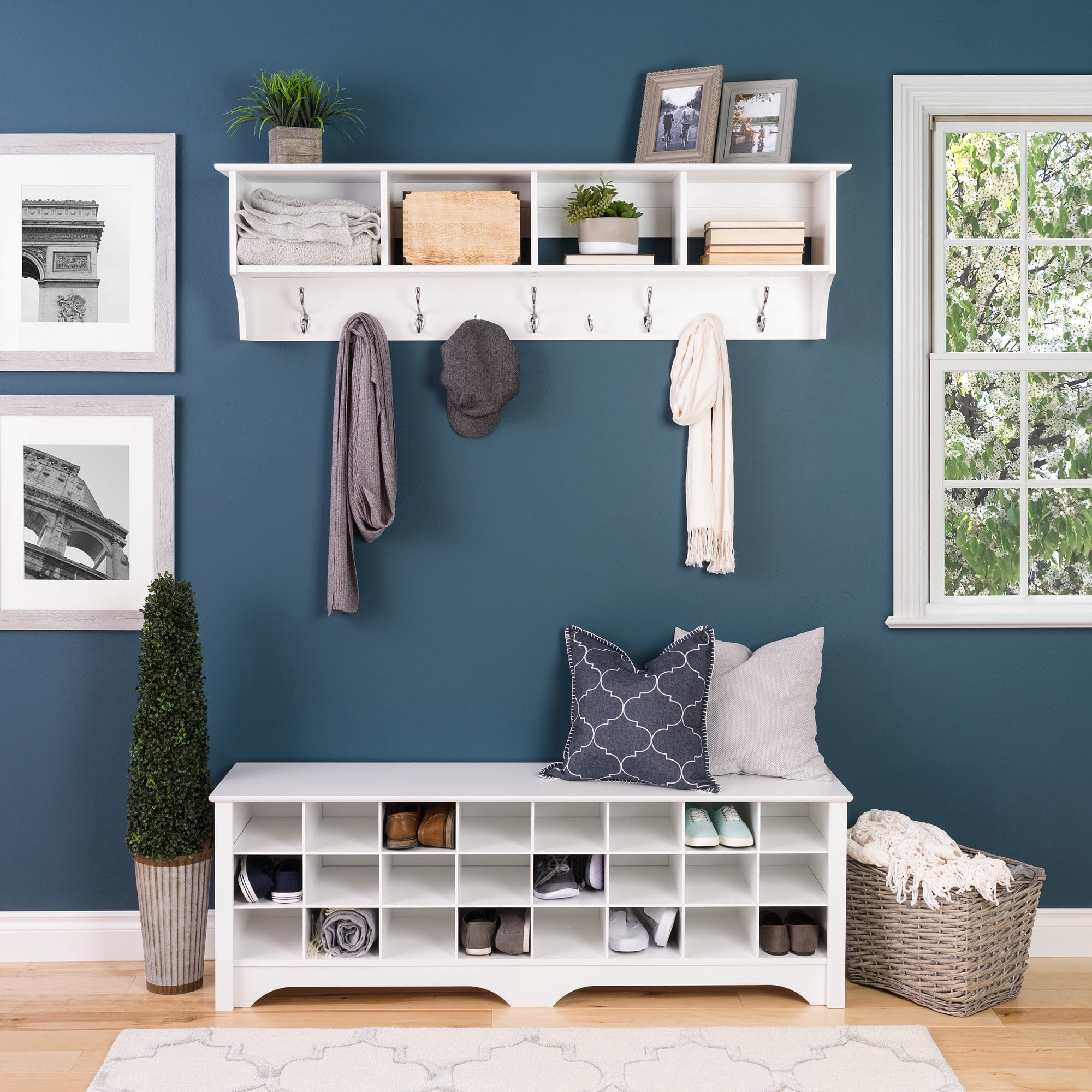 Prepac Hanging Entryway Wall Shelf, 60" Wide - Image 5