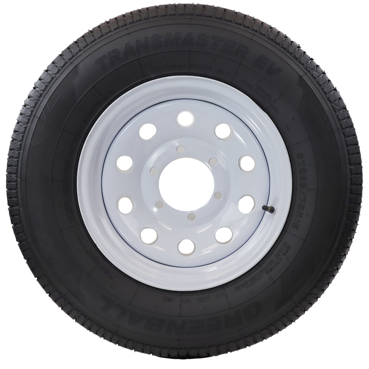 Greenball Transmaster EV ST225/75R15 10PR Hi-Speed Special Trailer Radial Tire (Tire Only) - Image 5