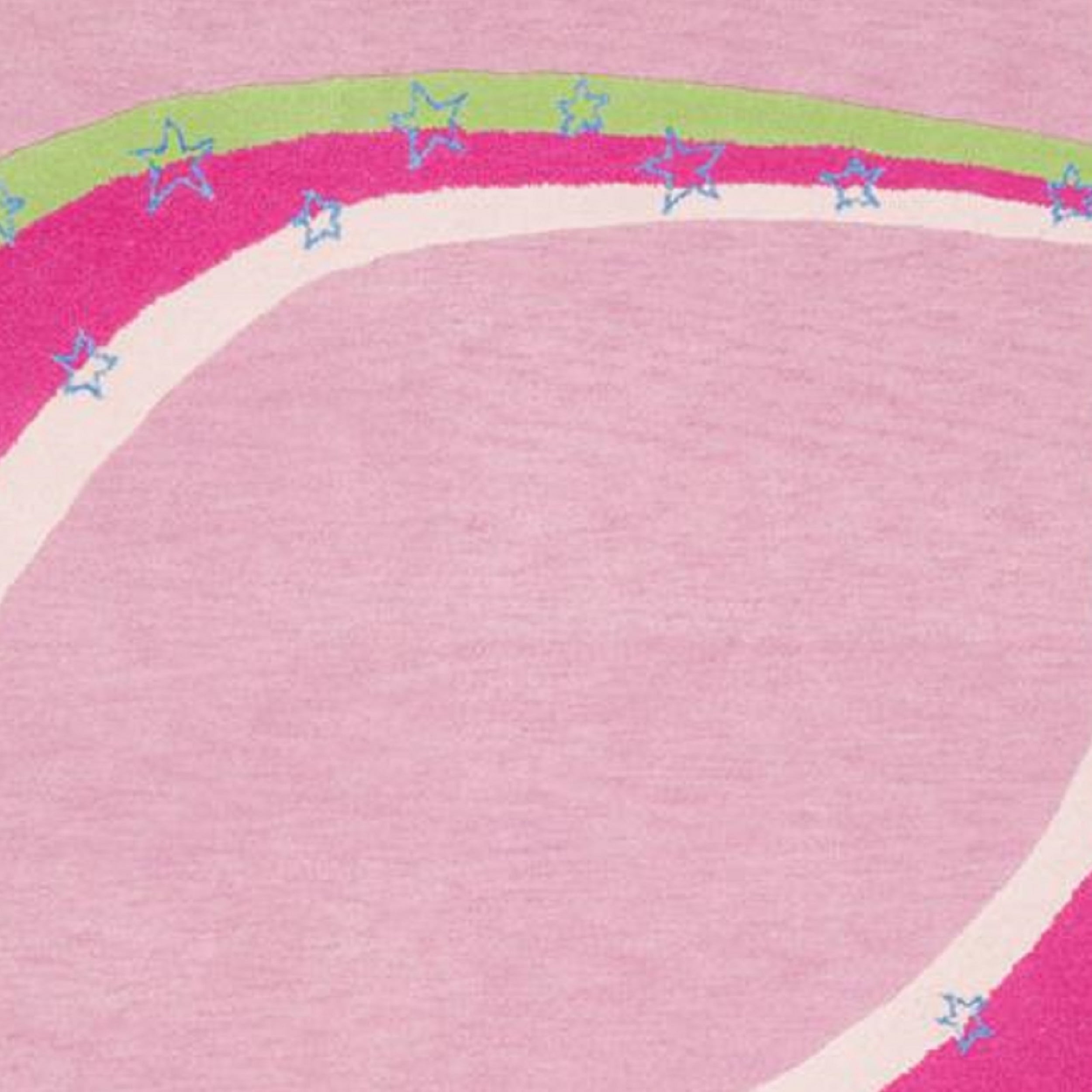 SAFAVIEH Kids Alyx Swirling Stars Area Rug, Green/Pink, 5' x 8' - Image 4