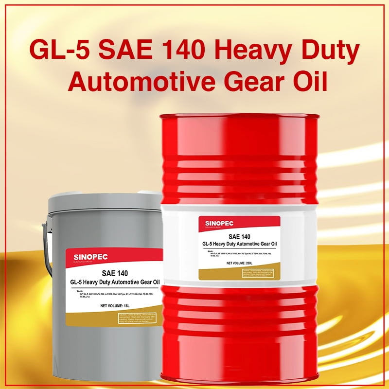 GL-5 SAE 140 Heavy Duty Automotive Gear Oil - 5 Gallon Pail (18L - 4.75 GAL) - Image 2