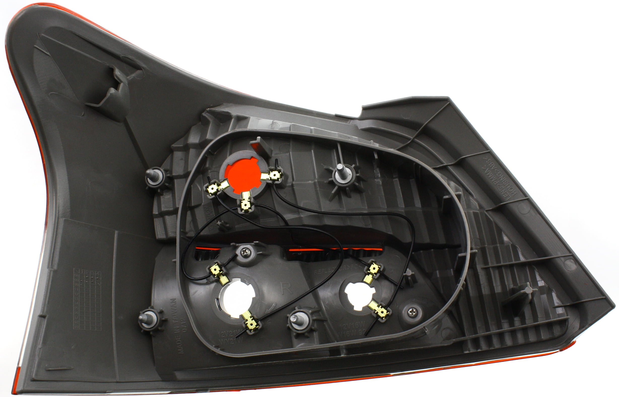 Tail Light Compatible With 2007-2011 Toyota Yaris Right Passenger - Image 3