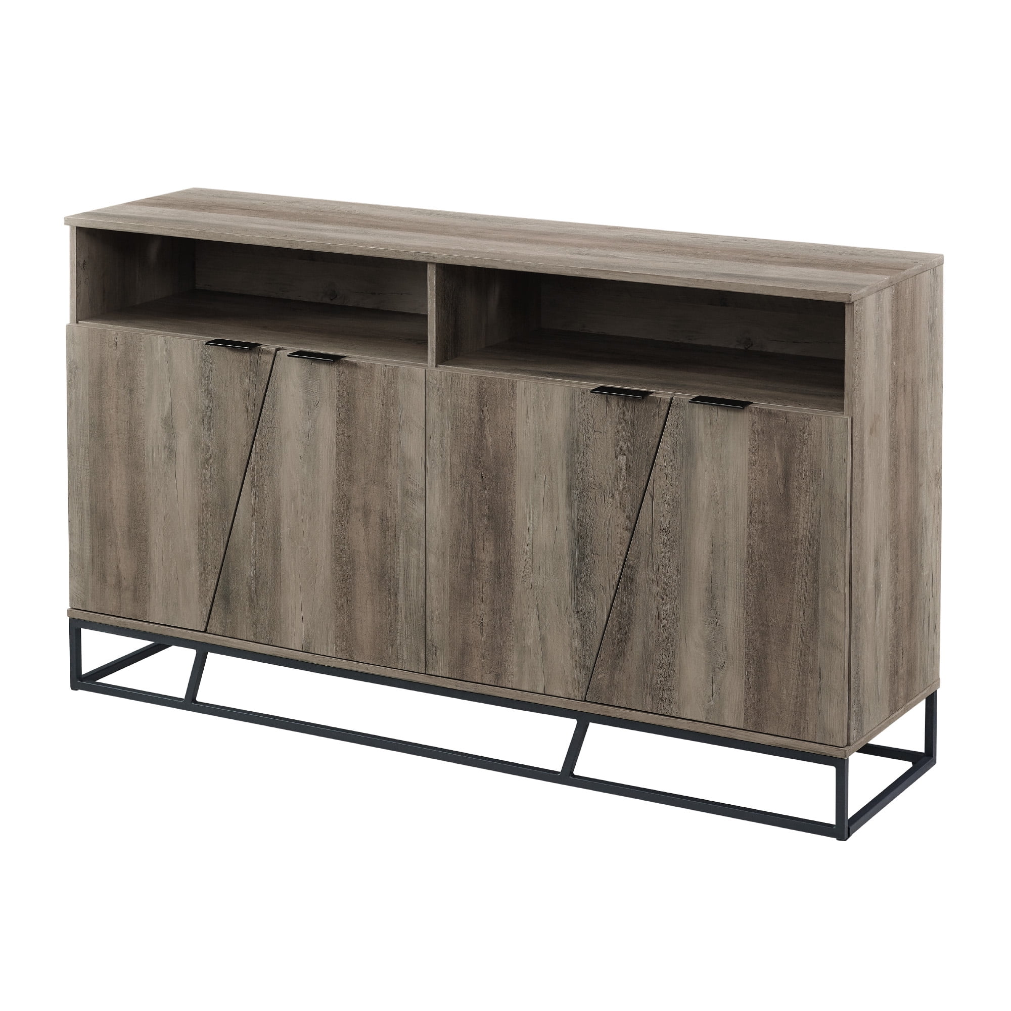 Manor Park Afton Angled Door Grey Wash Sideboard - Image 6