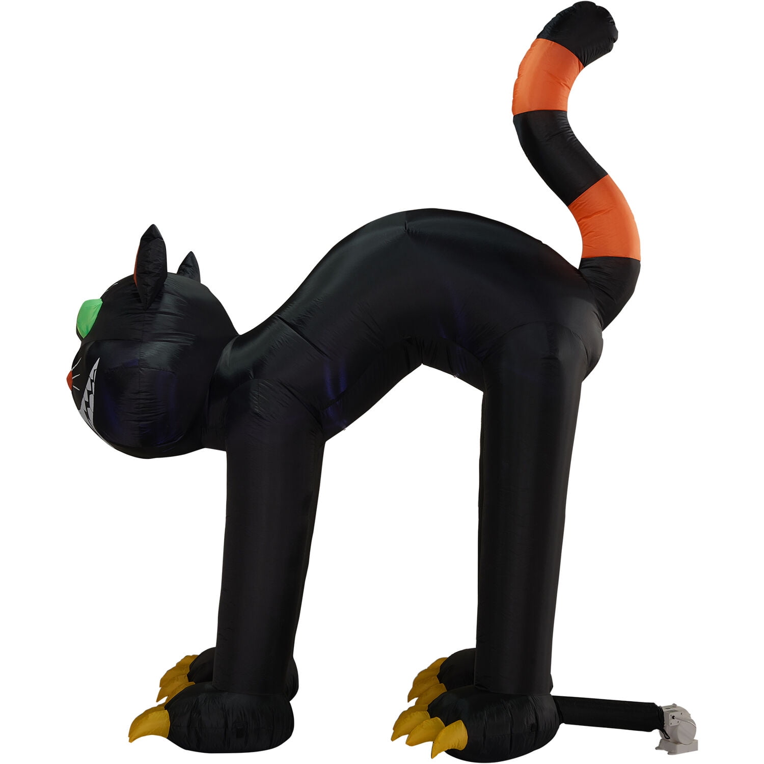 Haunted Hill Farm 10 ft Black Cat Halloween Blow up Inflatable, Multicolor, HIBCAT101-L - Image 4