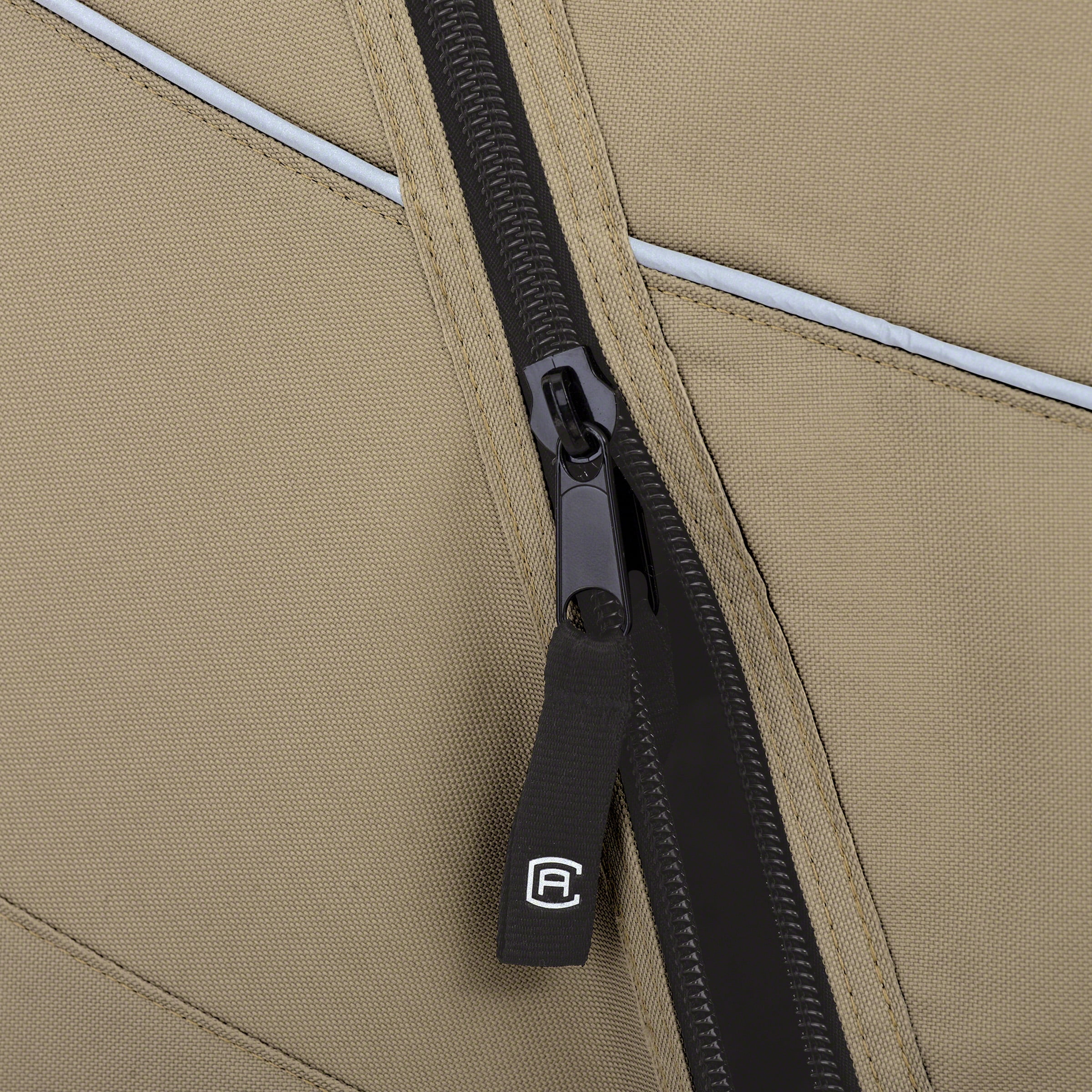 Classic Accessories Fairway Short Roof The Drive by Yamaha FadeSafe Golf Cart Enclosure - Khaki - Image 5