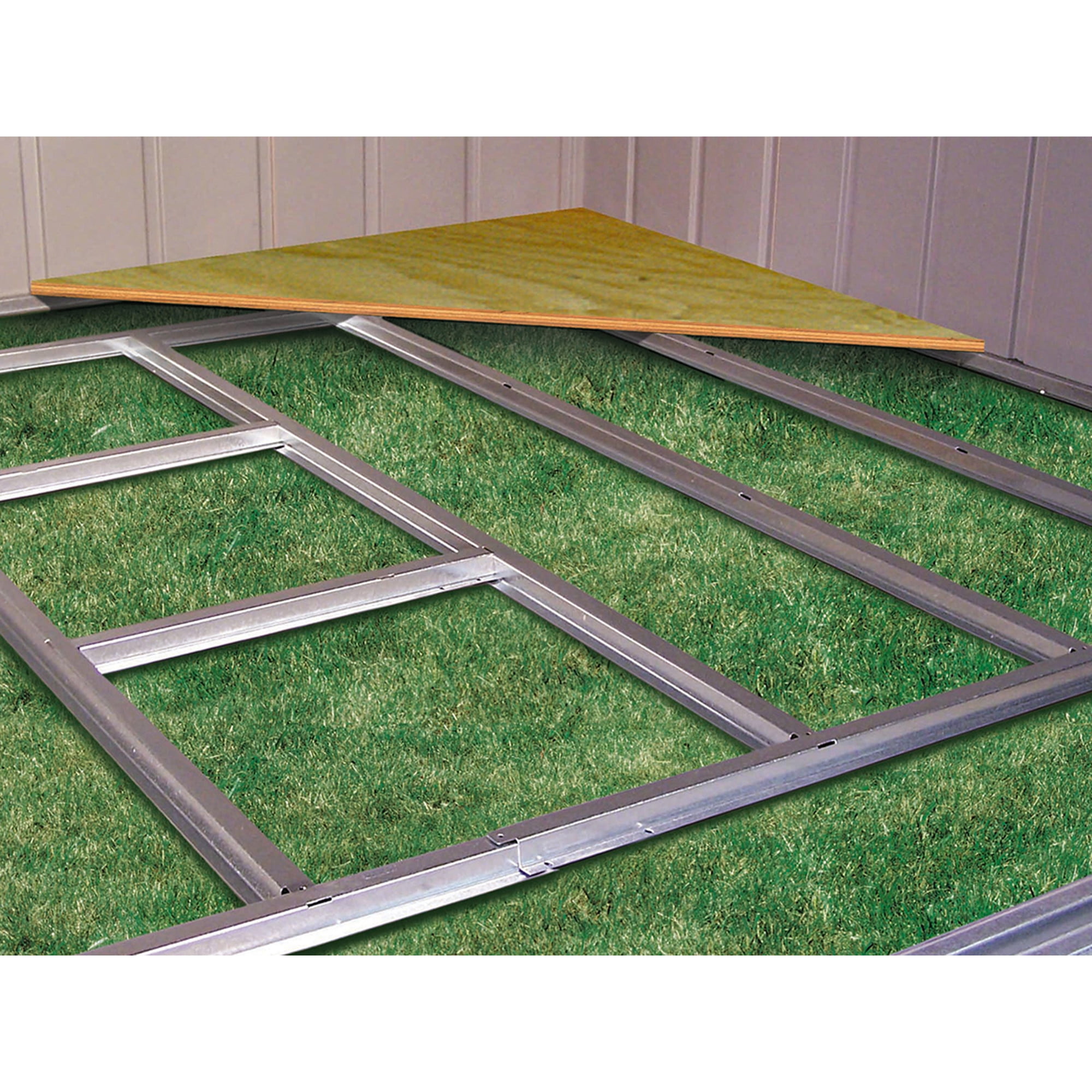 Arrow Classic Grey Floor Frame Kit For Sheds 10X4, 10X6, 10X7, 10X8, 10X9 And 10X10 Ft. And Select Sheds 10X4, 10X6, 10X7, And 10X8 Ft. - Image 2