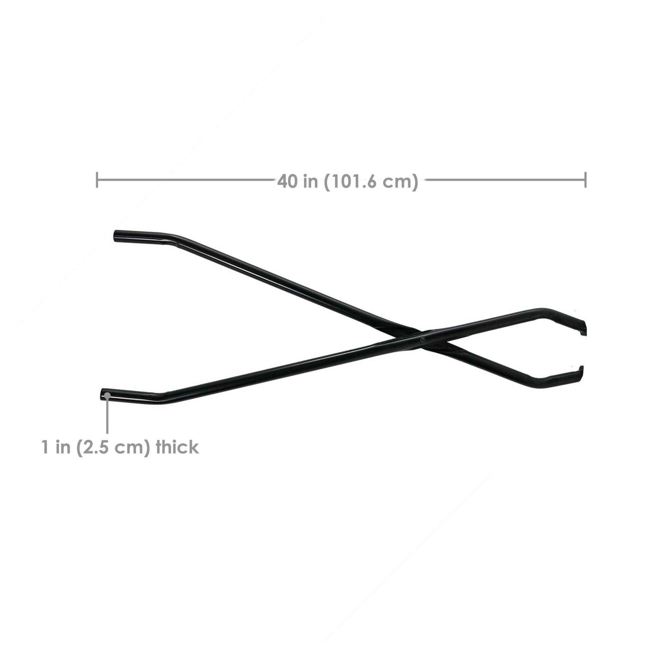 Sunnydaze Steel Fire Tongs - Image 3
