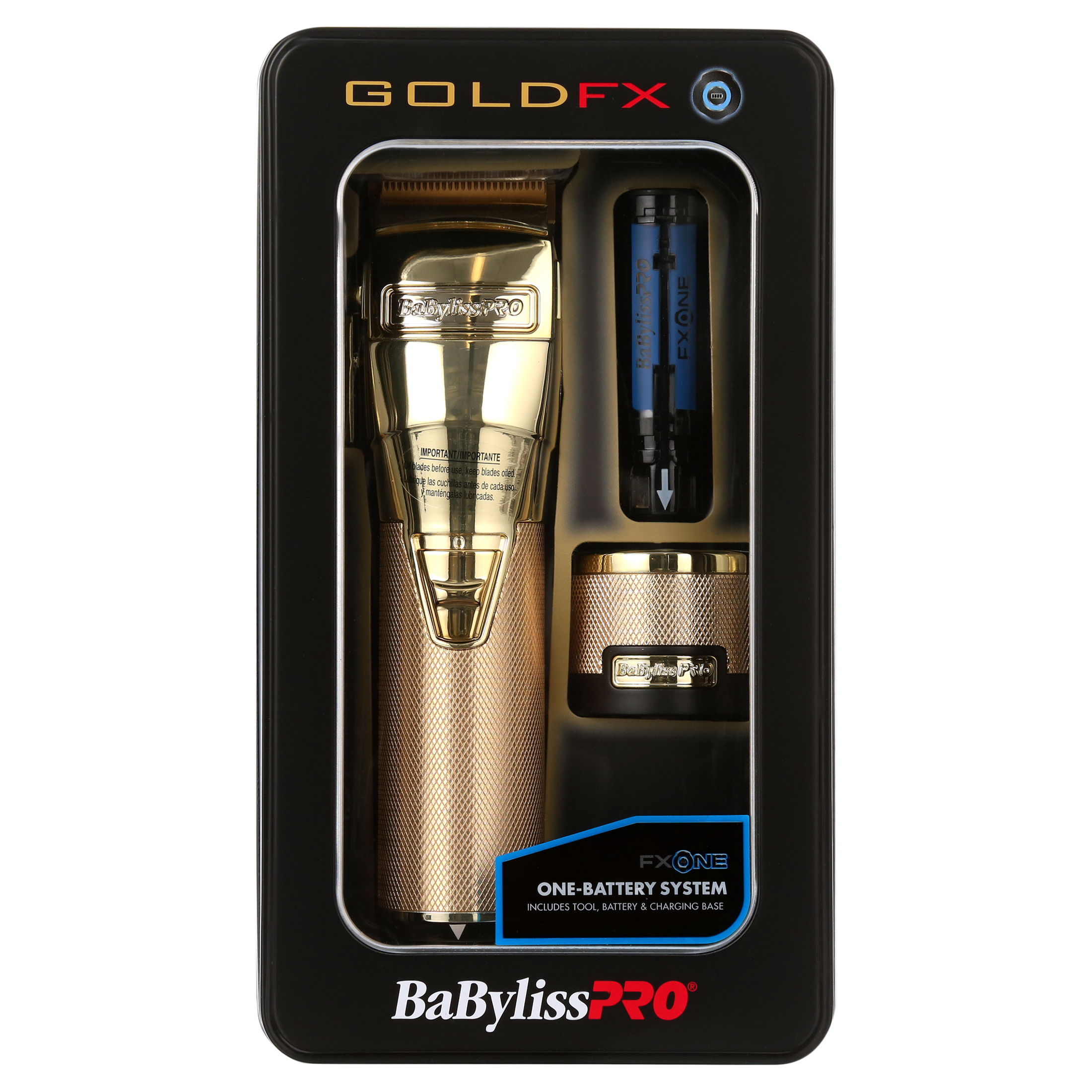 BaBylissPRO FXONE GOLDFX Metal Professional Hair Clippers - Image 7