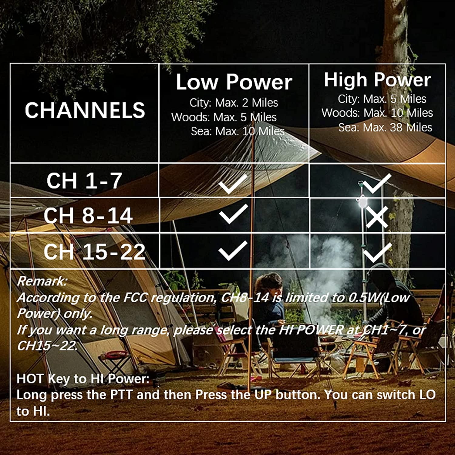 VOZKOM Walkie Talkies for Adults, Professional Two Way Radio Walkie Talkie Long Range, NOAA Emergency Radios, Camping Accessories - Image 8
