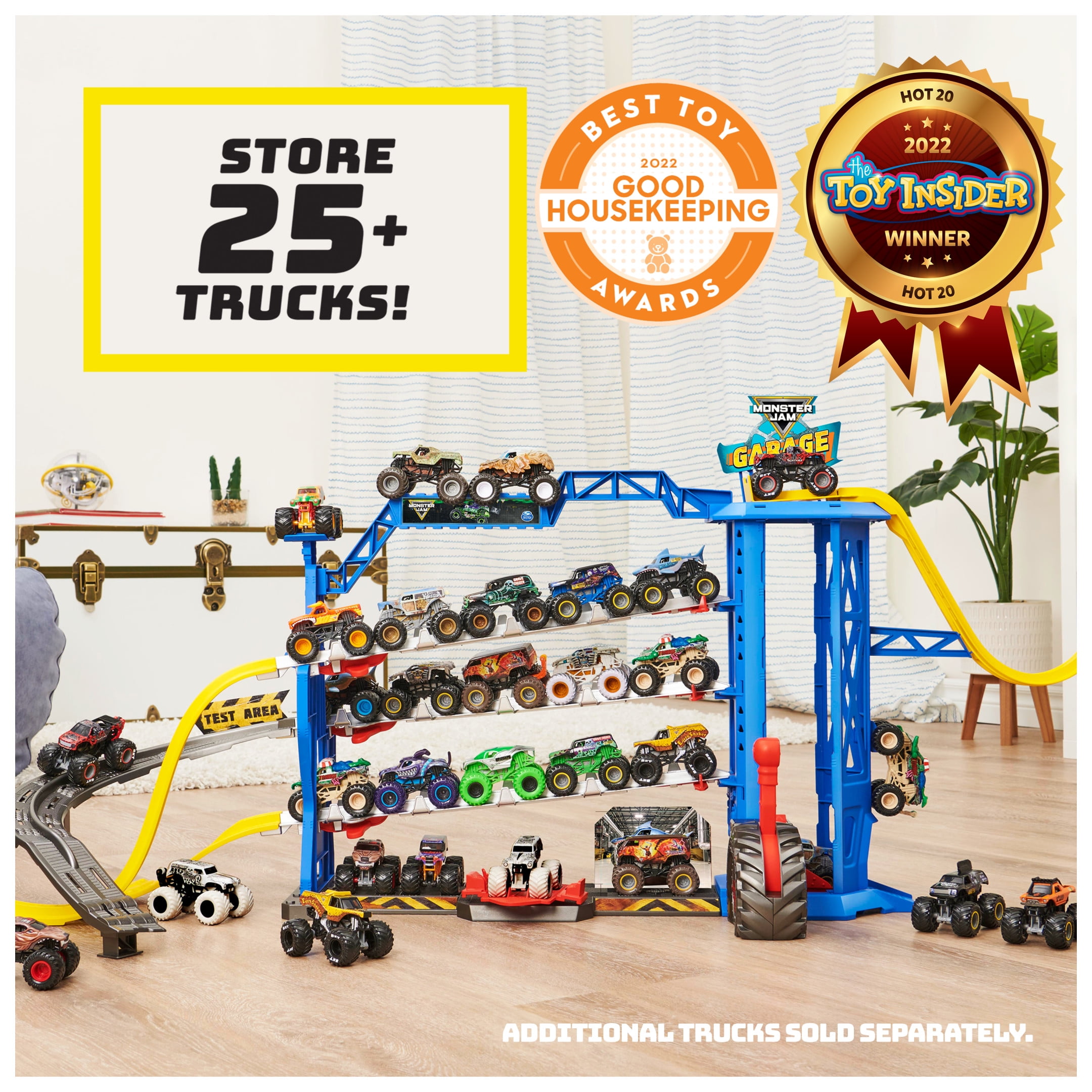Monster Jam Garage Playset and Storage - Image 2