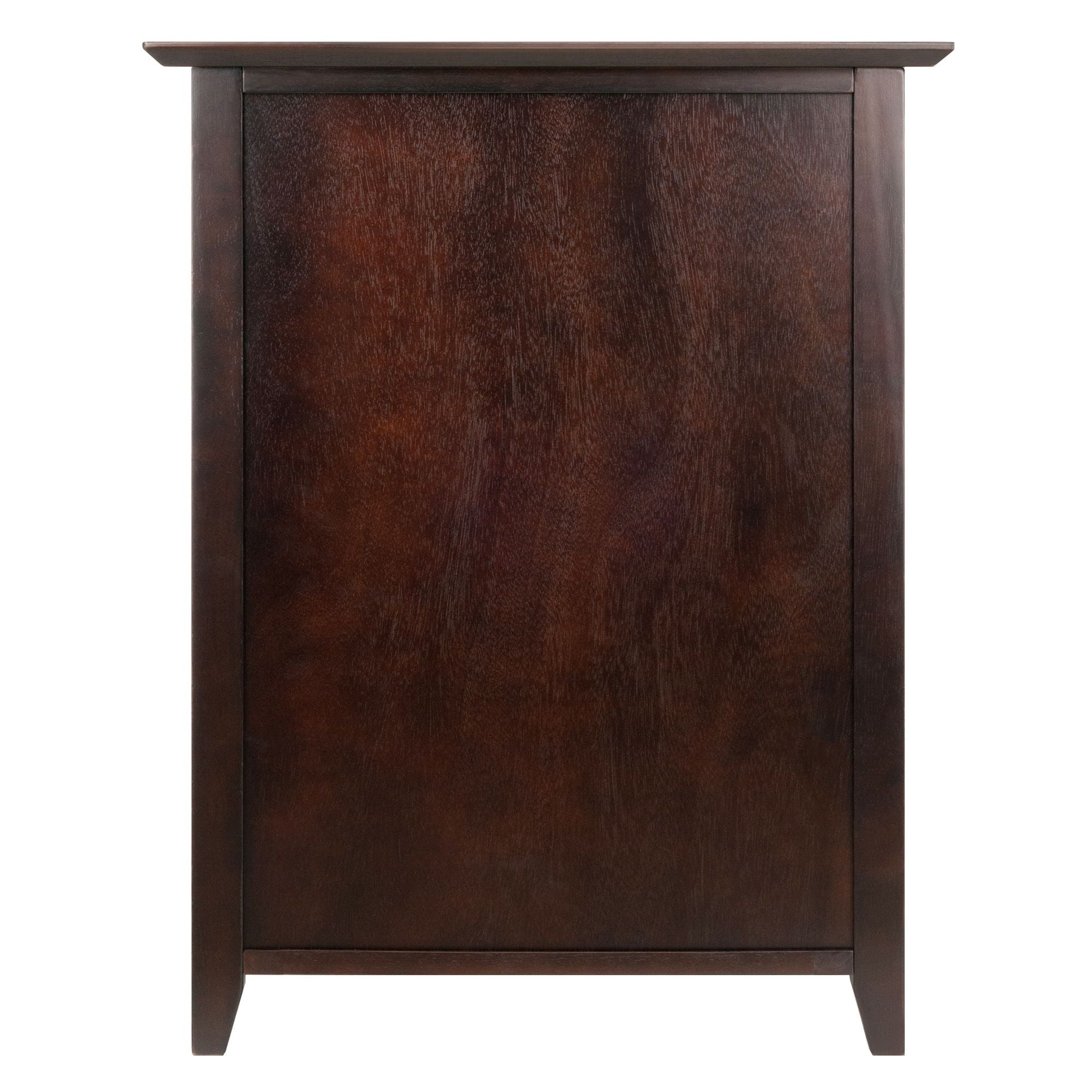 Winsome Wood Burke Home Office File Storage Cabinet, Coffee Finish - Image 2