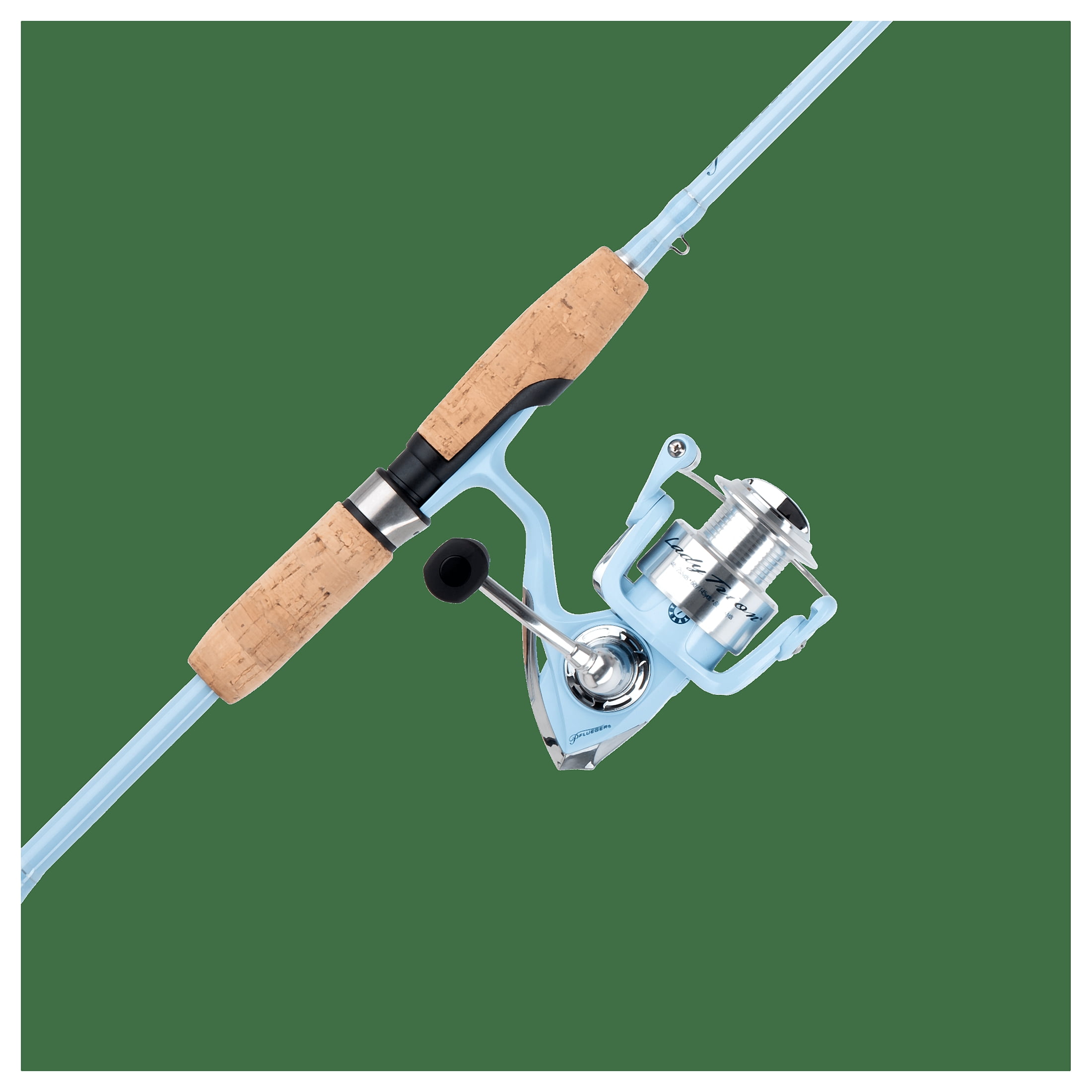 Pflueger Lady Trion® Spinning Combo, 6'10" Medium Fishing Rod, 35 Size Reel - Image 5