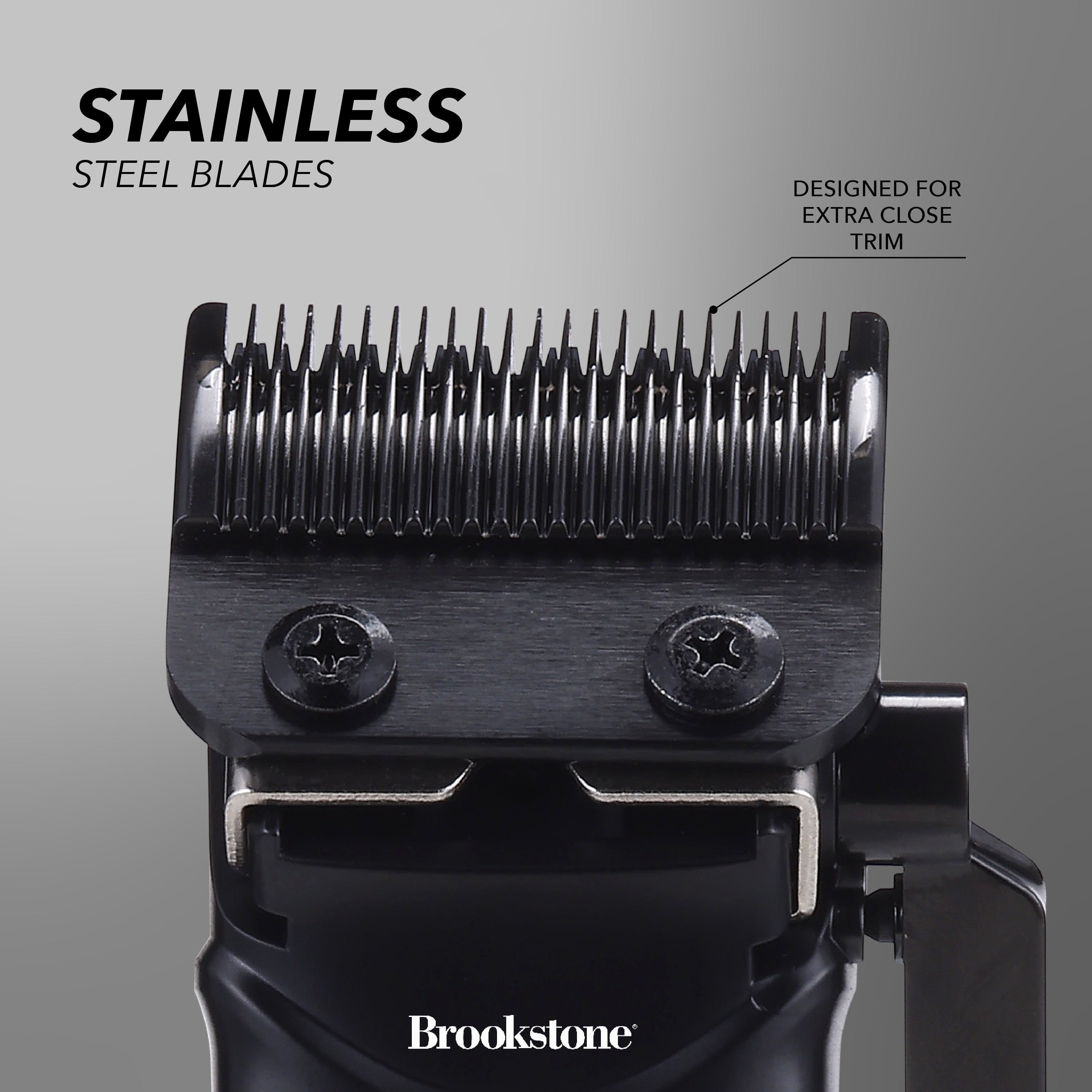 Brookstone Christian McCaffrey Special Edition, 3-in-1 Cordless Rechargeable Pro Shaving Kit Includes Men's Electric Shaver, Trimmer, and Clipper - Image 8