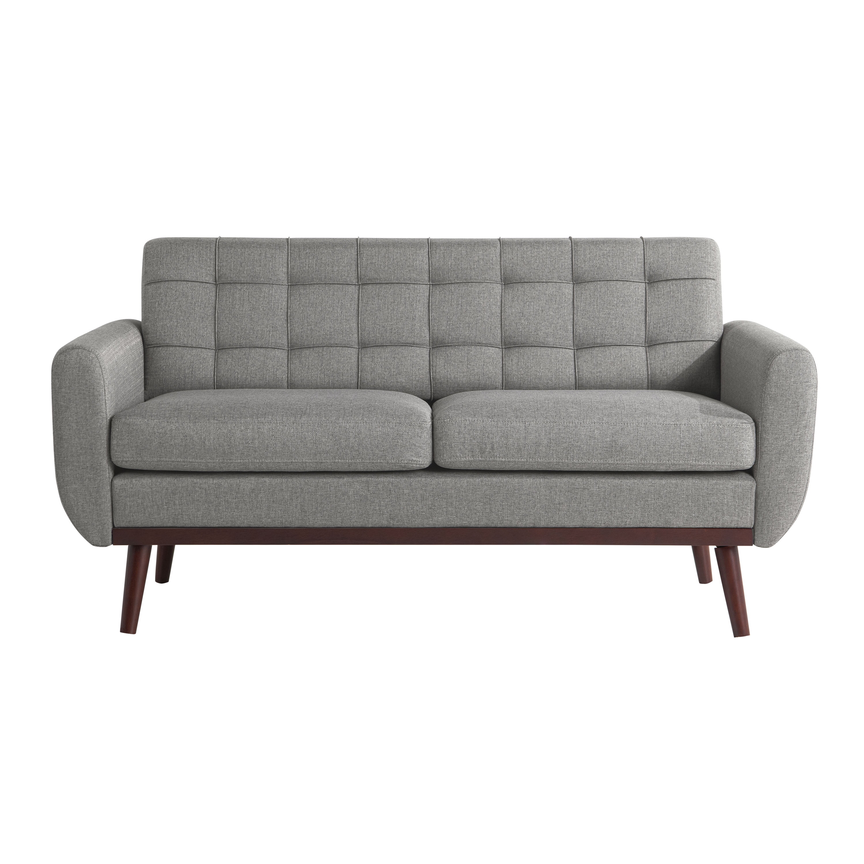 Serta Connor Modern Stationary Sofa, Grey Fabric - Image 11