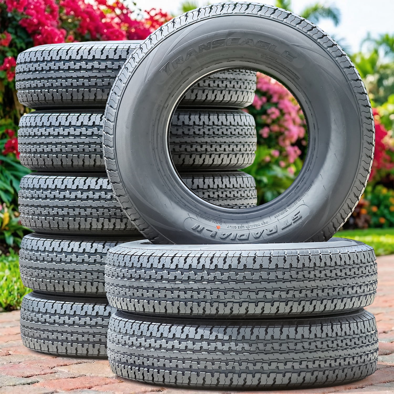 Transeagle ST Radial II Steel Belted ST205/75R15 205/75R15 107/102N D 8 Ply Trailer Tire - Image 10