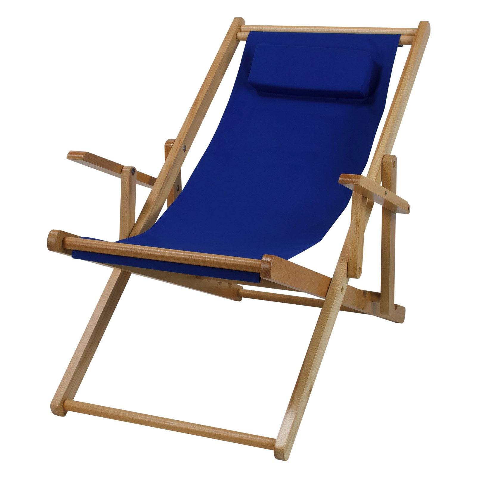 Casual Home Canvas Folding Chair, Red - Image 2
