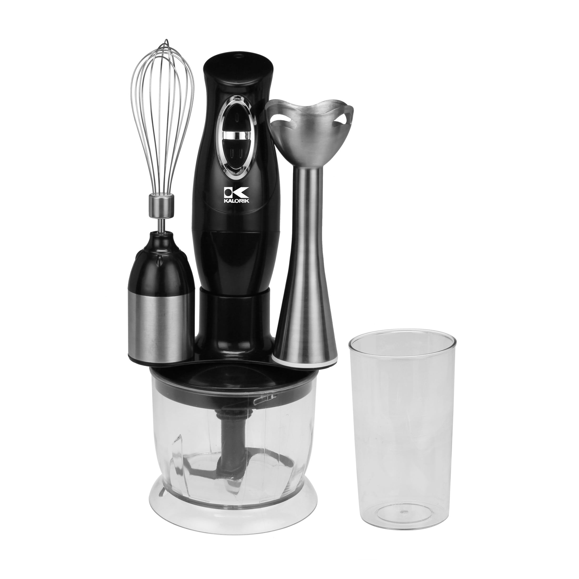 Kalorik 3-in-1 Immersion Blender, Chopper, and Mixer, in Black (CMM 39732 BK) - Image 5