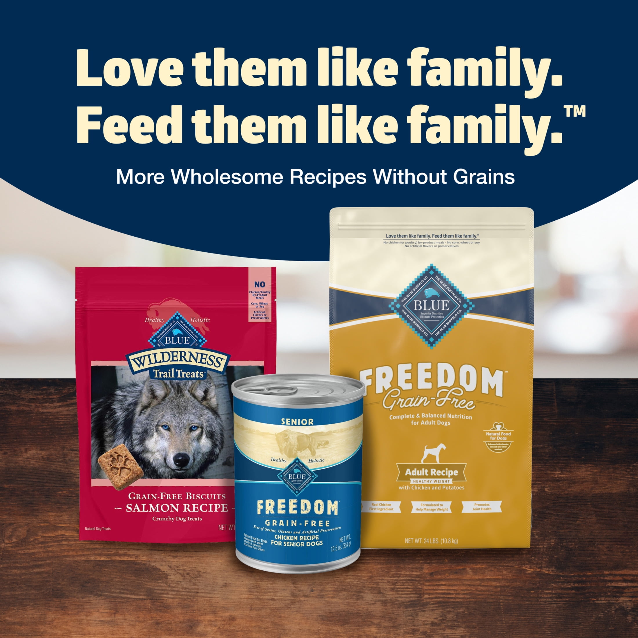 Blue Buffalo Freedom Grain-Free Healthy Weight Dry Dog Food, Chicken & Potatoes, 24 lbs. - Image 7