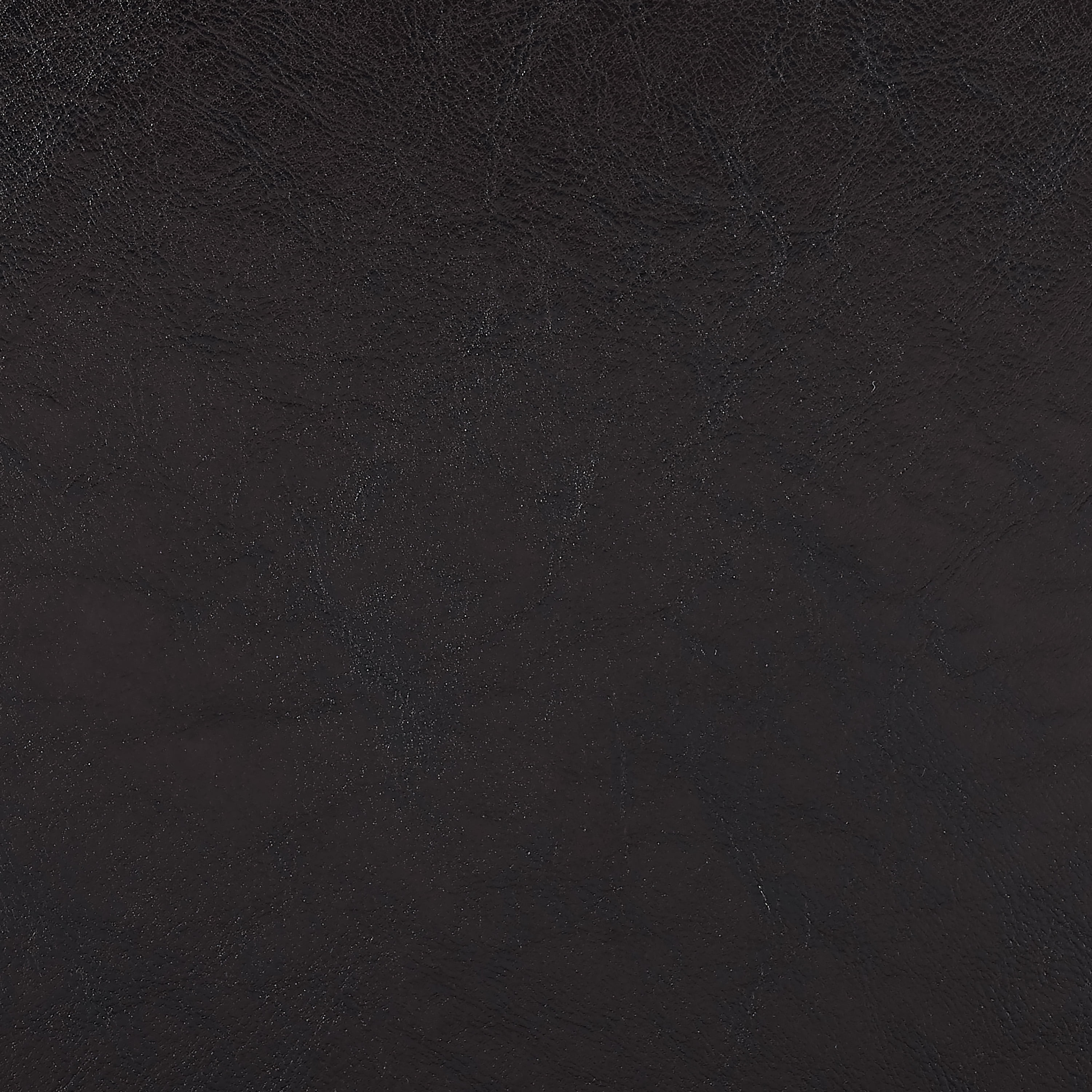 Powell Holloway 24" High Back Indoor Rund Metal Counter Stool with Swivel, Black/Dark Brown Faux Leather - Image 16