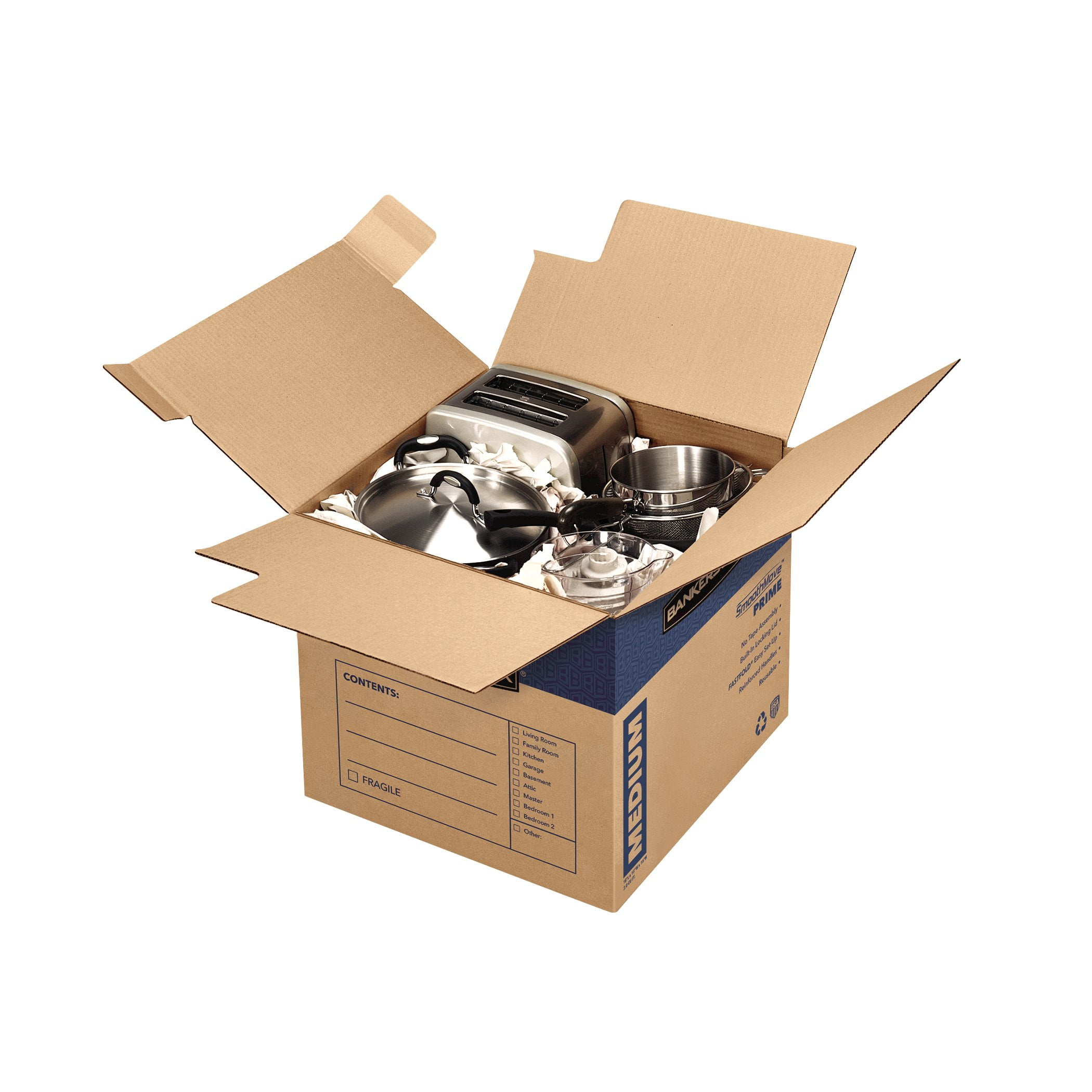Bankers Box 8 Pack Medium Prime Moving Boxes - Image 3