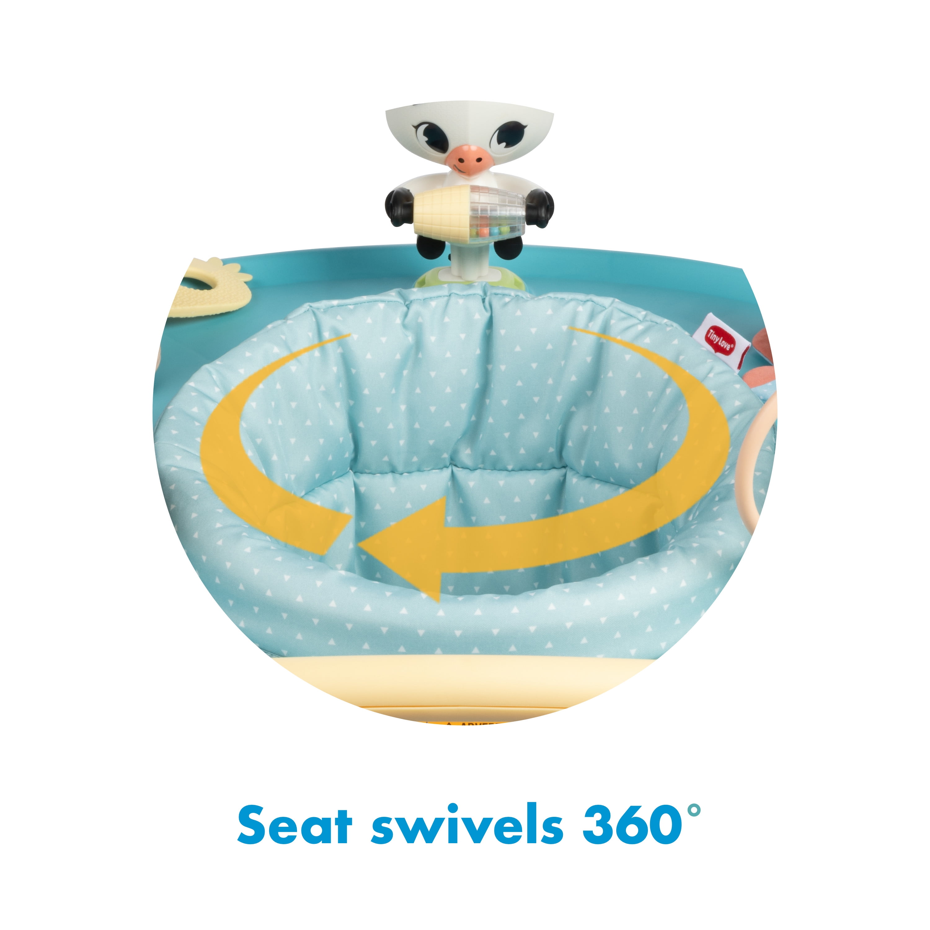 Tiny Love 4-in-1 Play and Go Mobile Activity Center, Tiny Farmland - Image 2