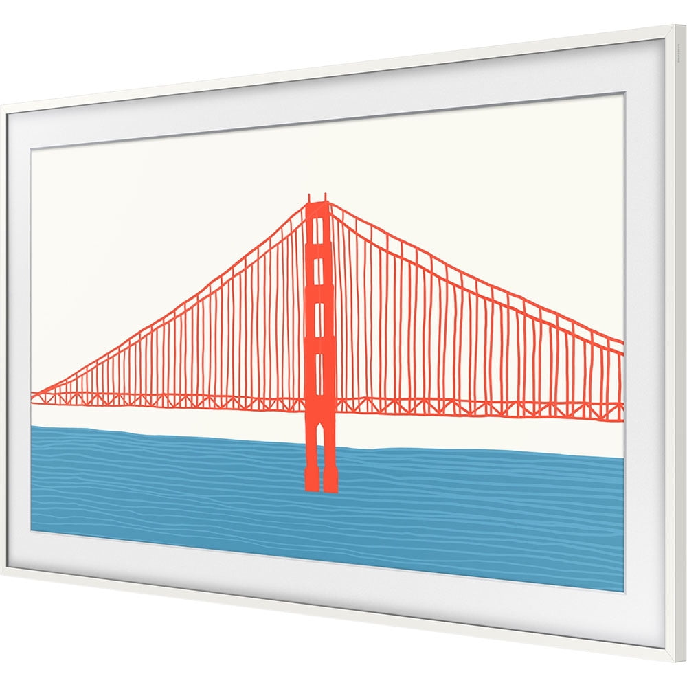 Samsung Customizable Bezel for Samsung The Frame 43" (Modern White) - Image 3