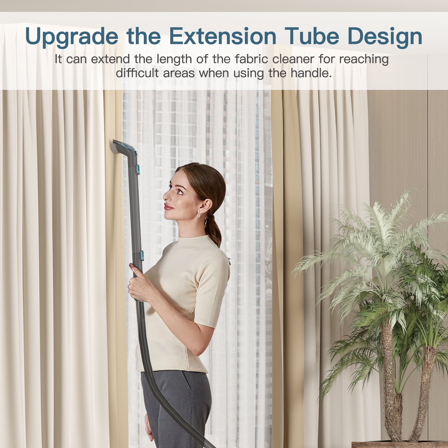 PrettyCare Cordless Portable Carpet Shampooer,Pet Stain Remover,Car Cleaner and Auto Detailer PC808 - Image 3