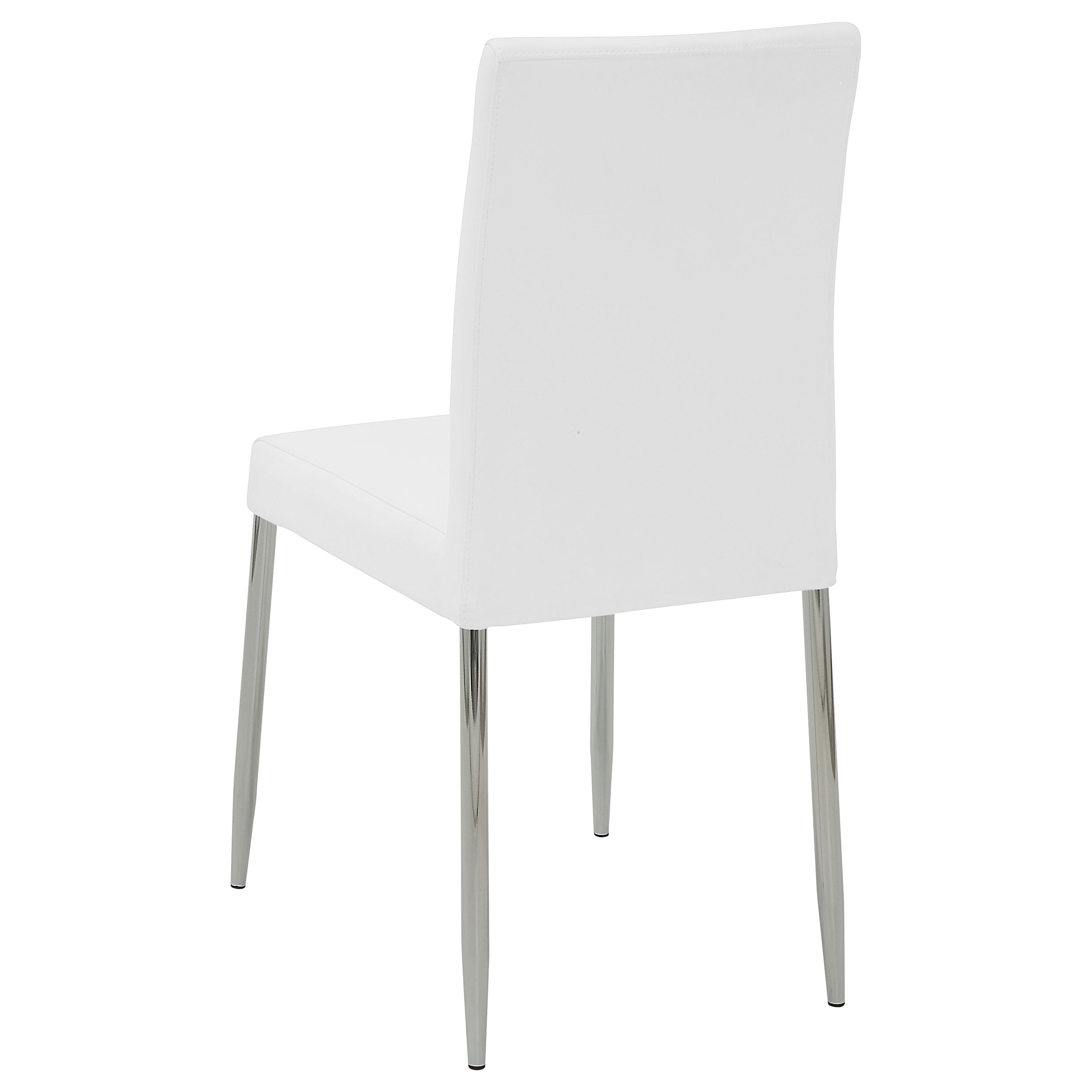 Maston Upholstered Dining Side Chair White (Set of 4) - Image 4