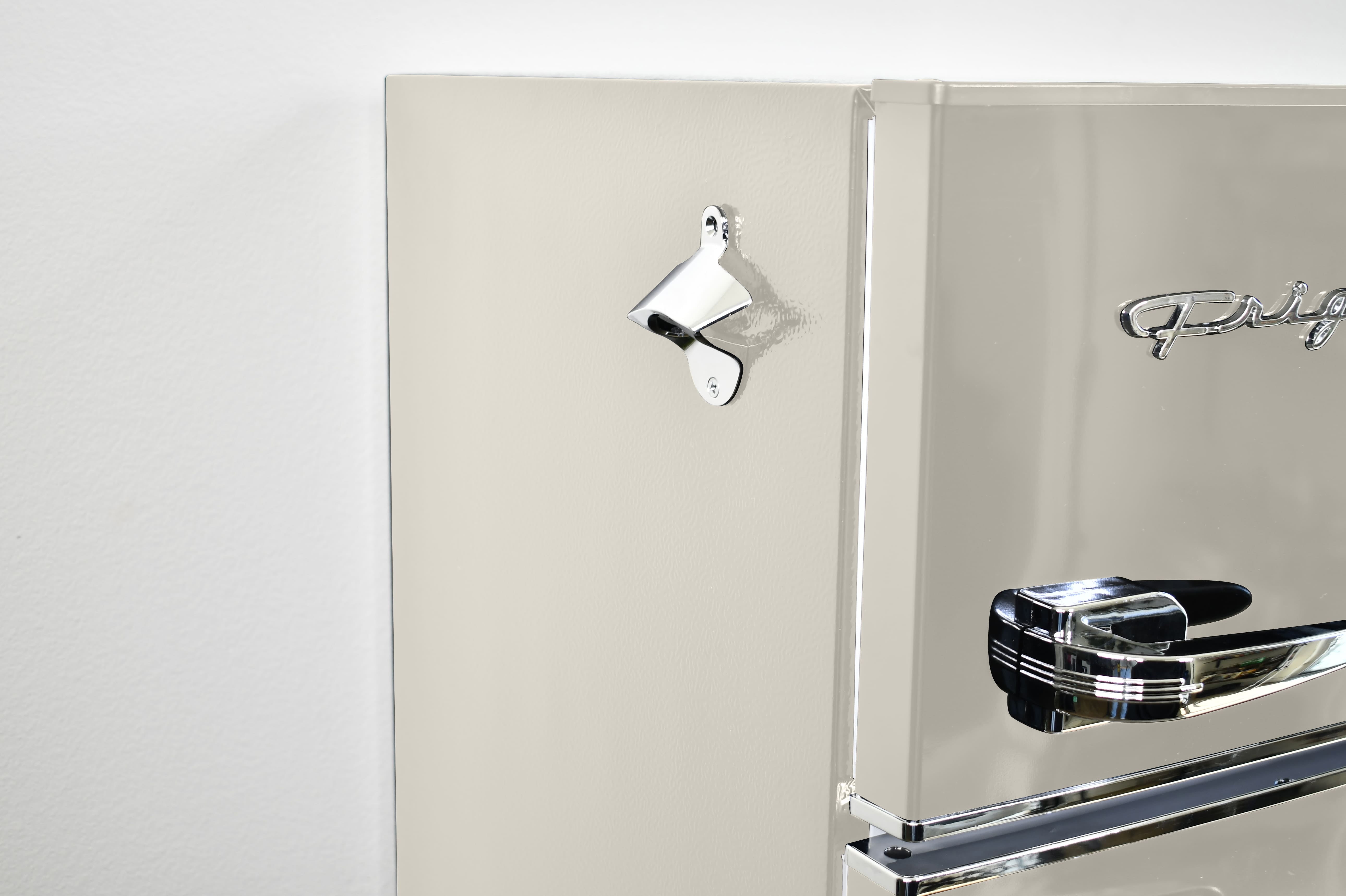 Frigidaire, 3.1 Cu. Ft. 2 Door Retro Compact Refrigerator , Built-In Side Bottle Opener, Cream - Image 14