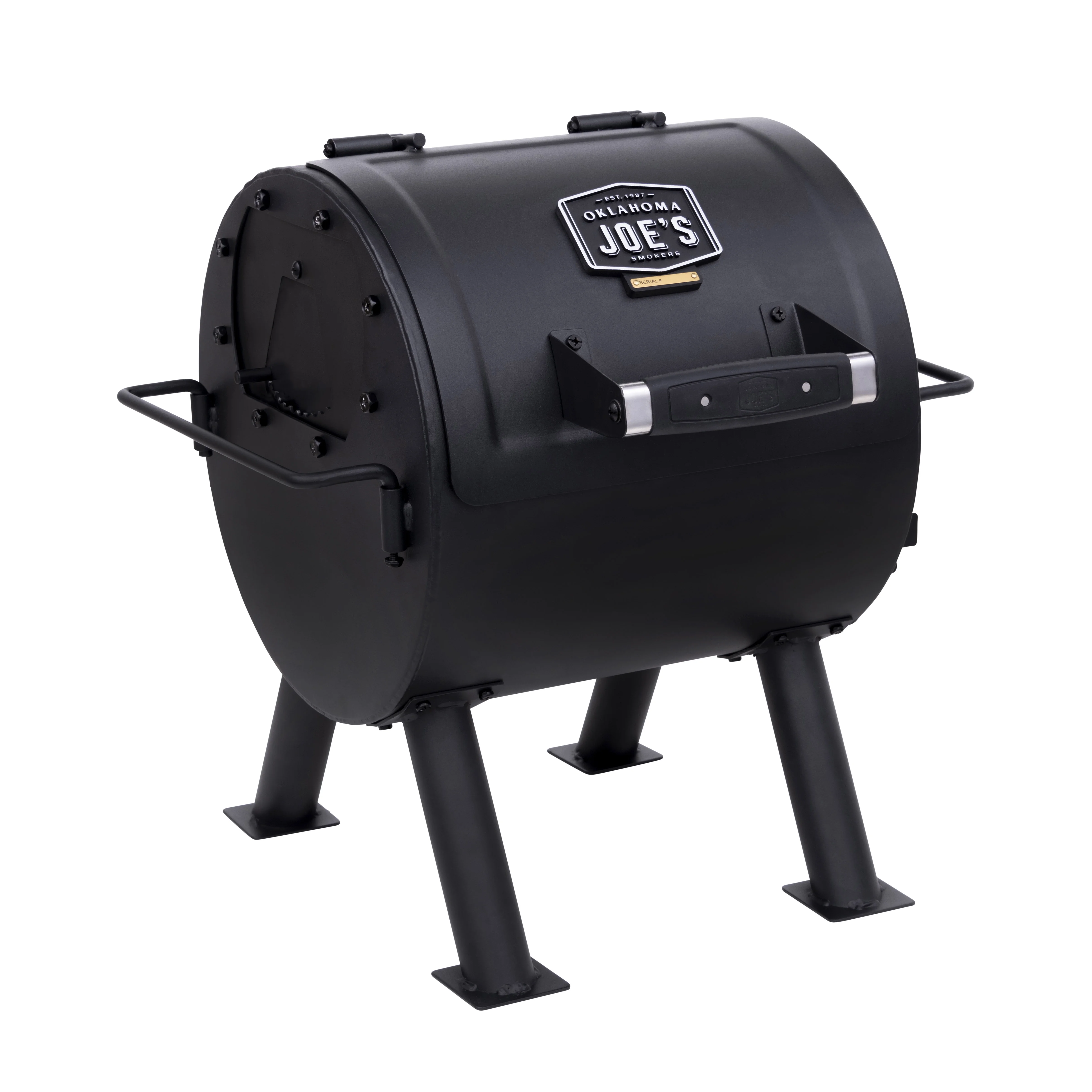 Oklahoma Joe’s Hitch Portable Charcoal Grill, Black - Image 3