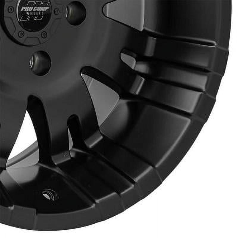 Pro Comp Cast Aluminum Wheel PXA1 17x9 5x5.0 S-BLK -6mm, PXA5001-7973 - Image 3