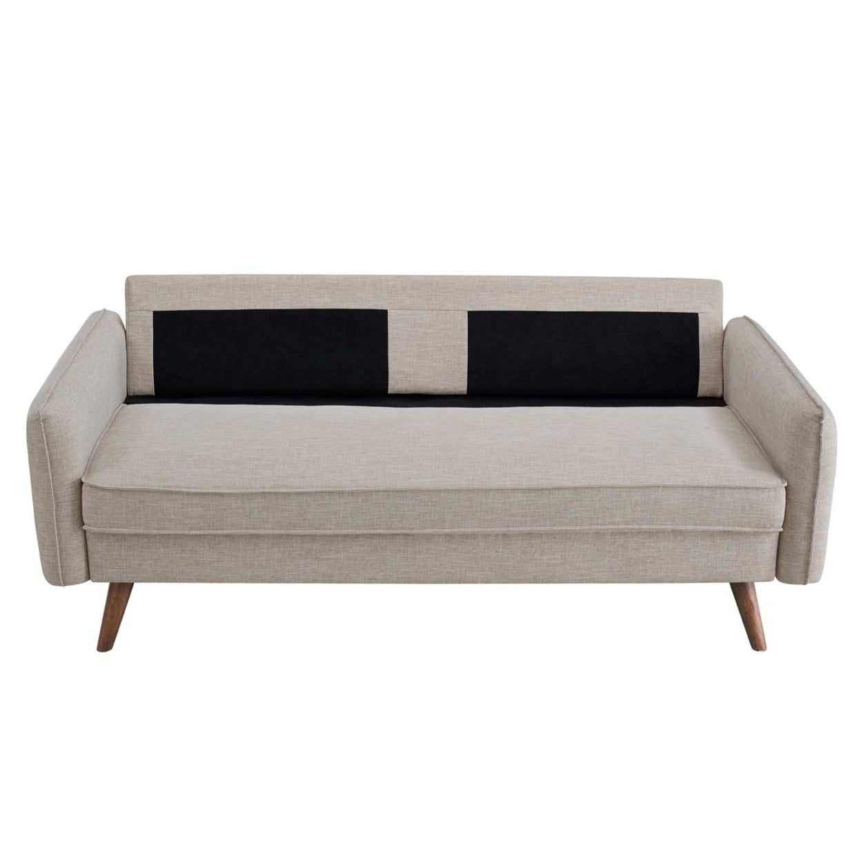 Modway Revive Fabric Upholstered Sofa, Beige - Image 6