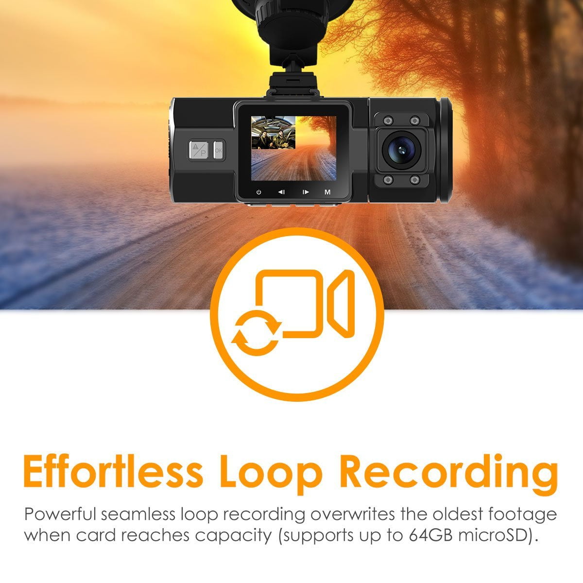 Vantrue N2 PRO - Dual Dash Cam - Sony Exmor HD Sensor - Infrared Night Vision (2023 Version) - Image 7