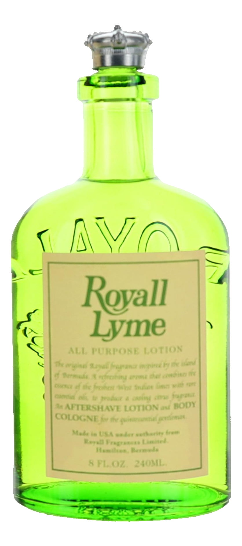 ROYALL LYME OF BERMUDA by Royall Fragrances for Men ALL PURPOSE LOTION 8.0 oz / 240 ml - Image 2
