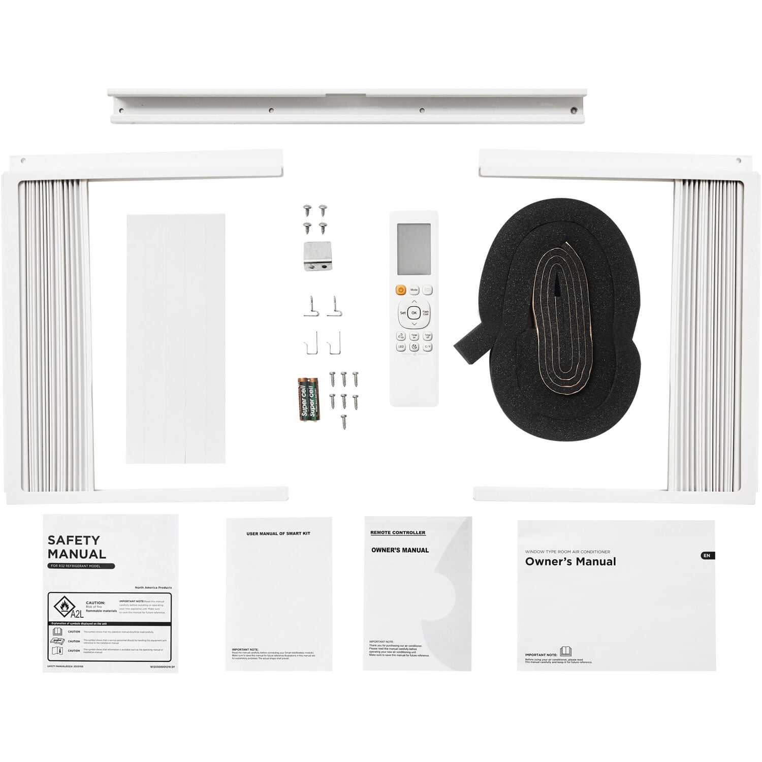 Keystone 10,000 BTU 450 Sq. ft. Window Mounted Inverter Air Conditioner with Remote Control, KSTAW101WA - Image 11