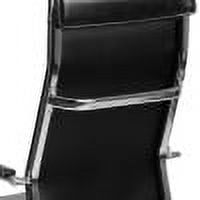 Flash Furniture Hansel Leather Soft High Back Swivel Office Desk Chair, Black - Image 7