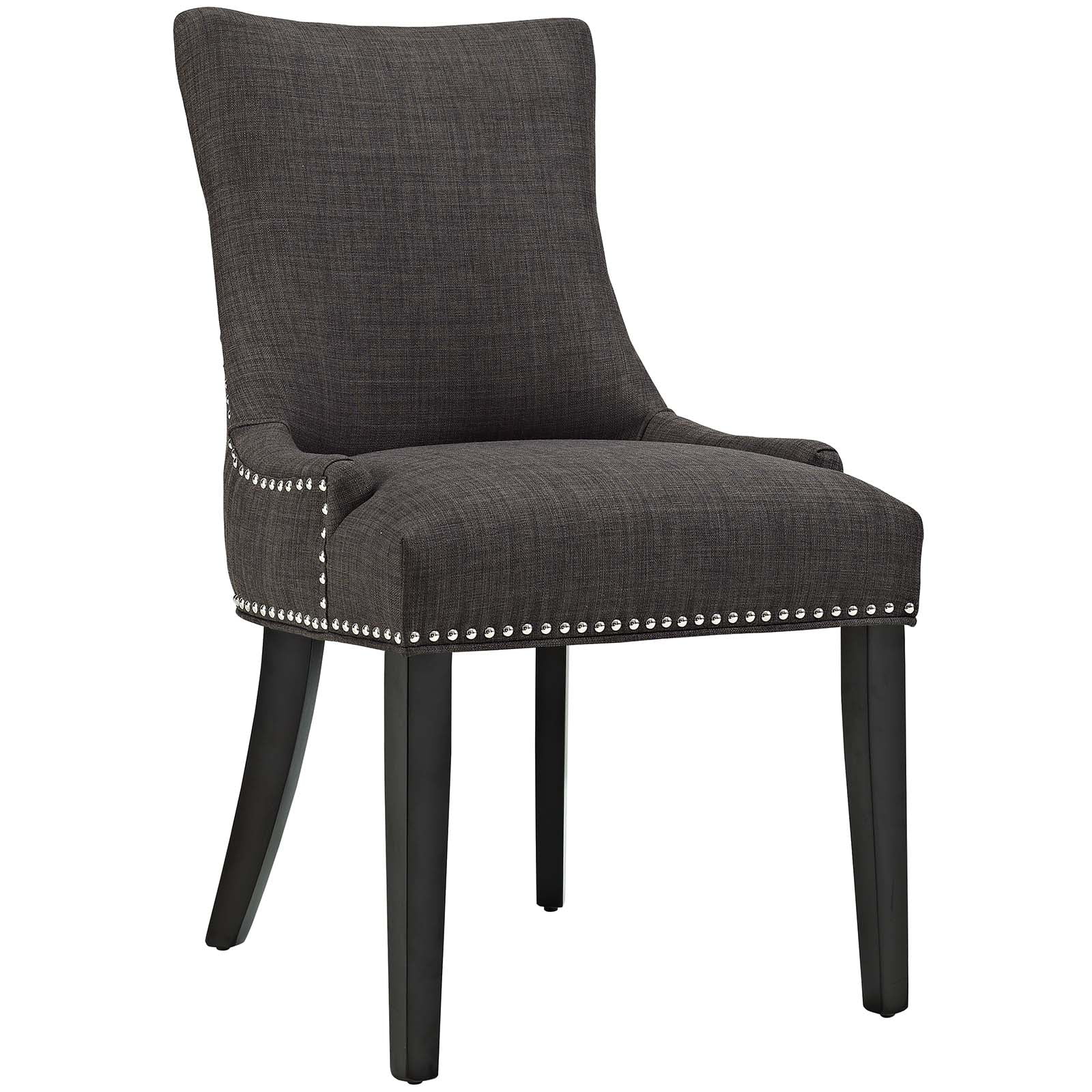 Modway Marquis Fabric Dining Chair in Brown - Image 2