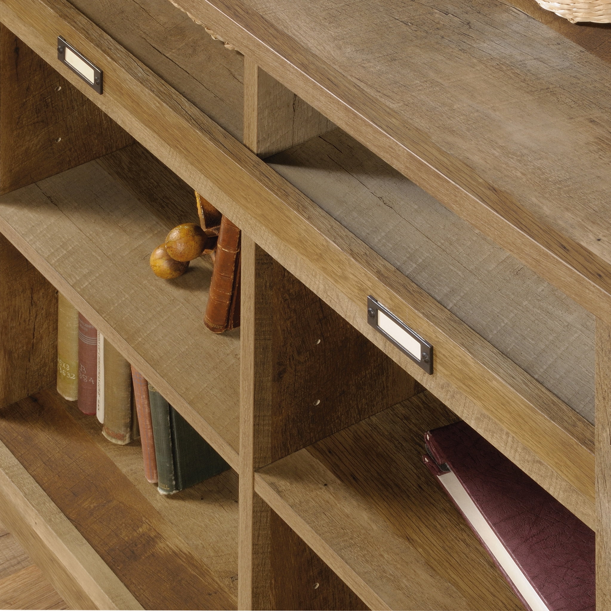 Sauder Adept 9 Cubby Storage Unit, Craftsman Oak Finish - Image 12