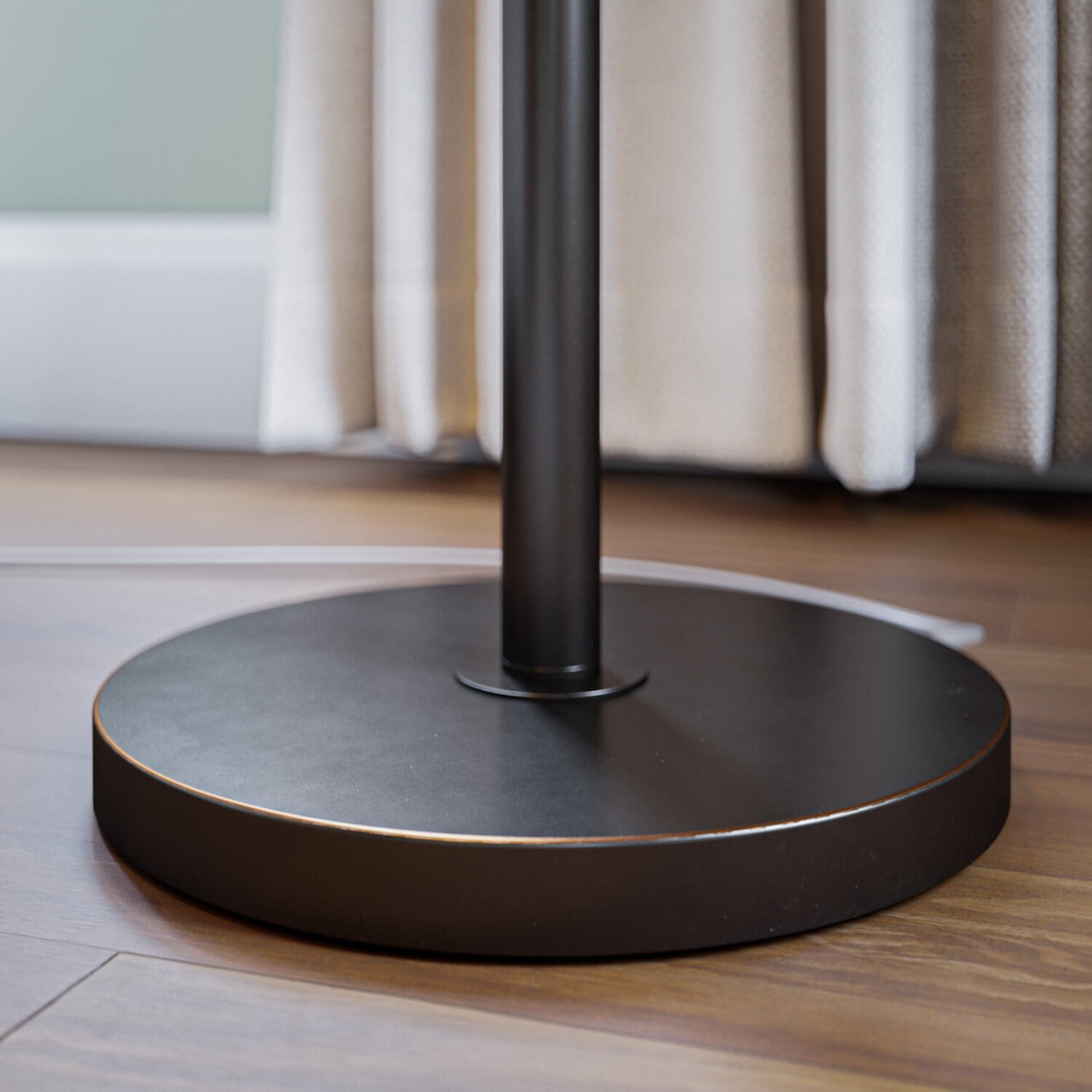 Kenroy Home Casey 57'' LED Floor Lamp with Clear Glass Novelty Shade Country Floor Light Fixture for Living Room, Bedroom, or Office, 2700K, Oil Rubbed Bronze - Image 2